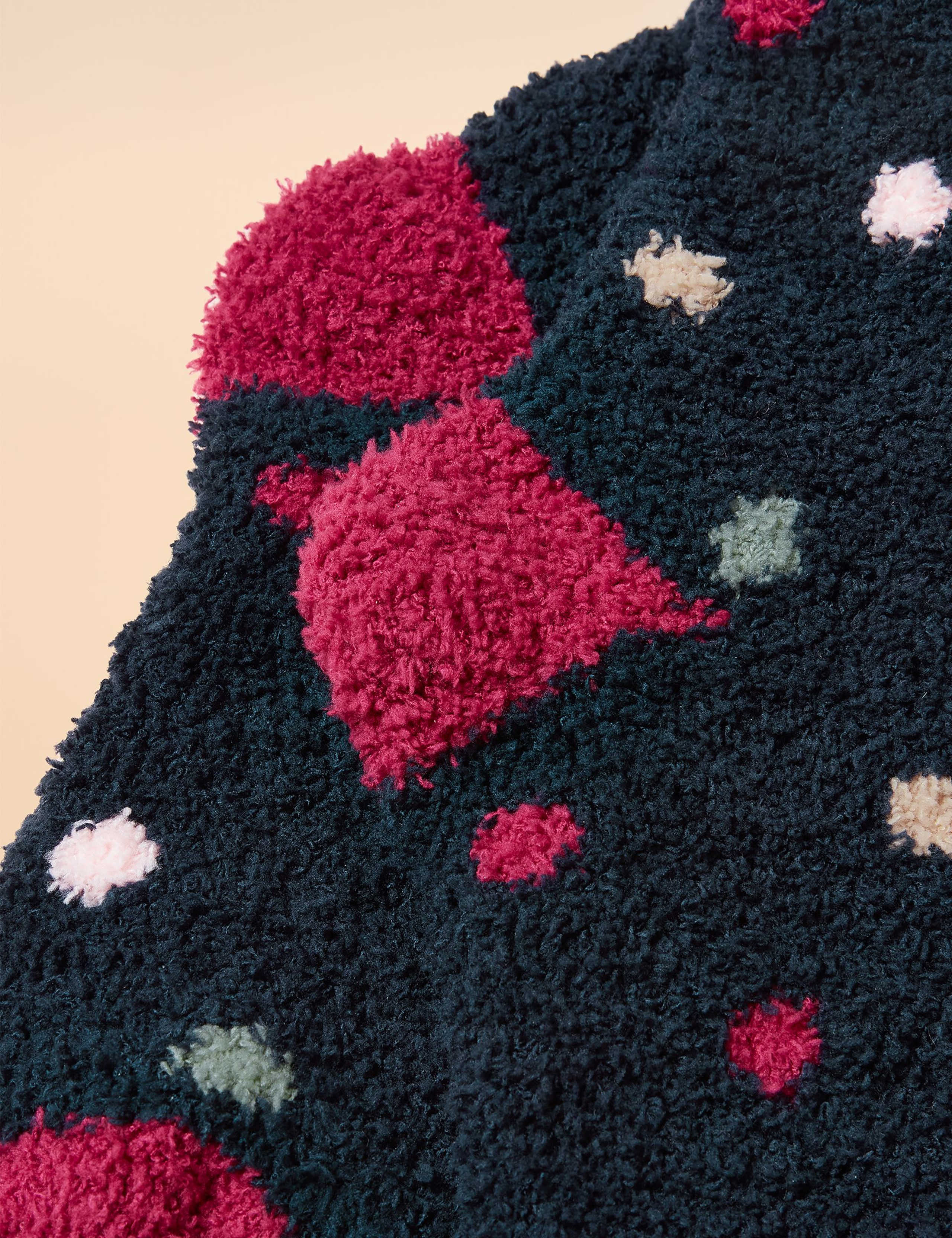 Striped Penguin Fluffy Socks 2 of 3