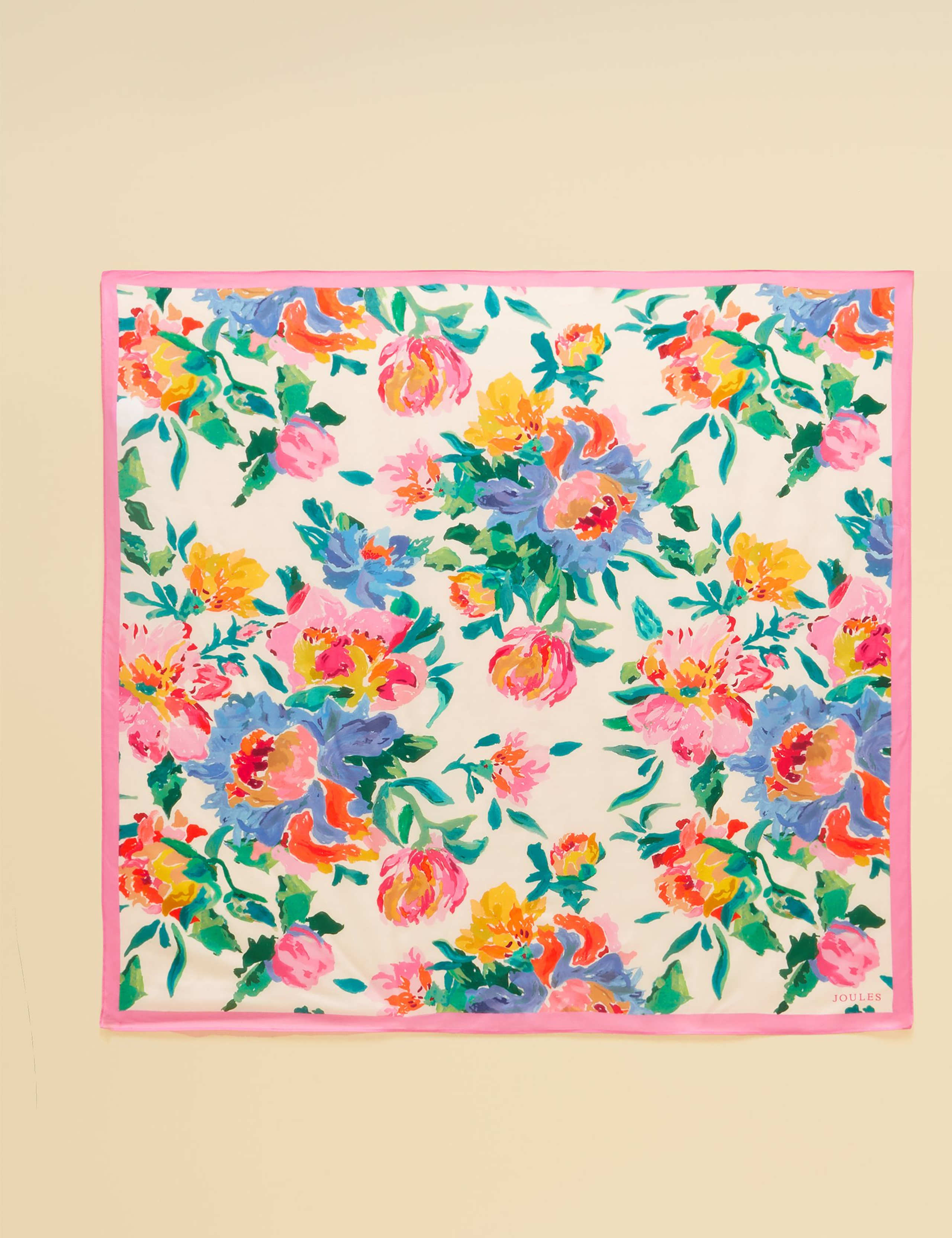 Floral Square Scarf 8 of 8