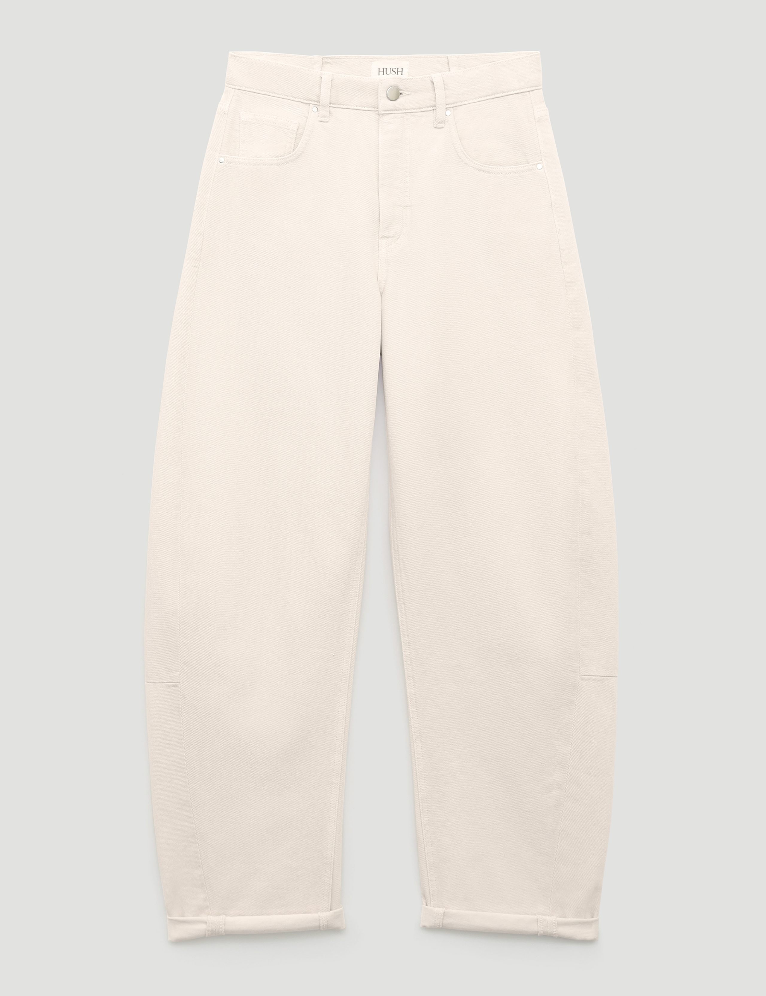 Carrot Leg Turn Up Jeans 2 of 5