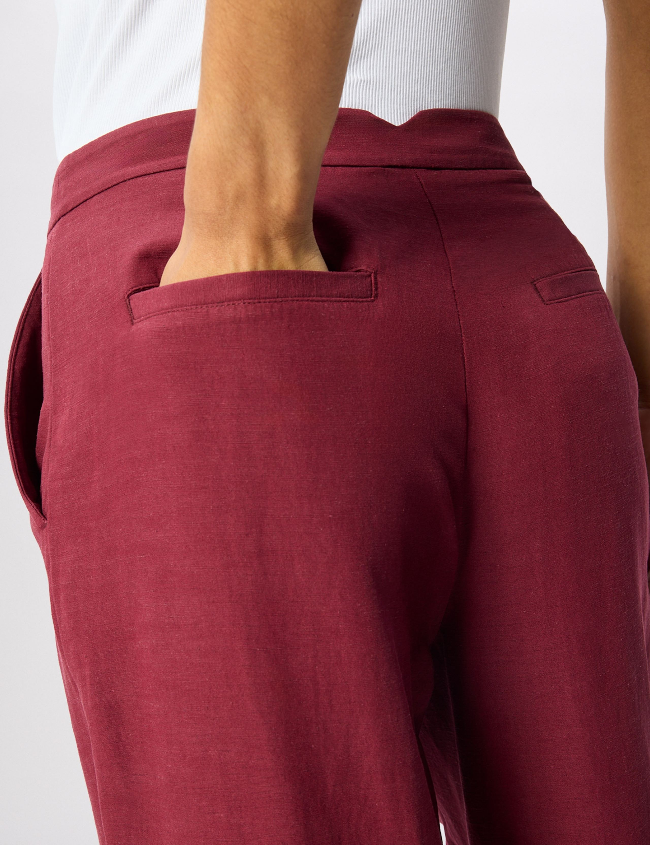 Pintuck Straight Leg Trousers 6 of 6