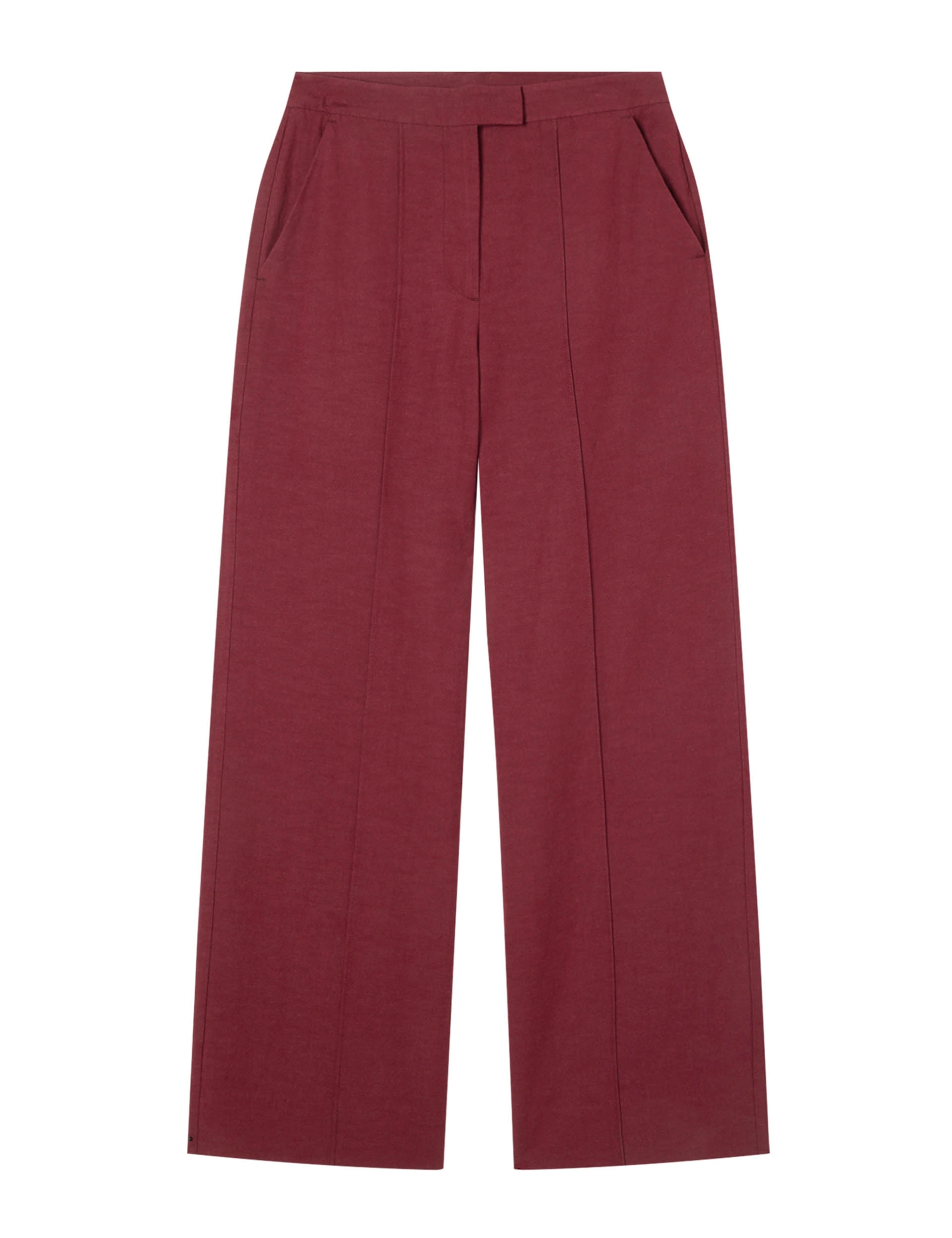Pintuck Straight Leg Trousers 2 of 6