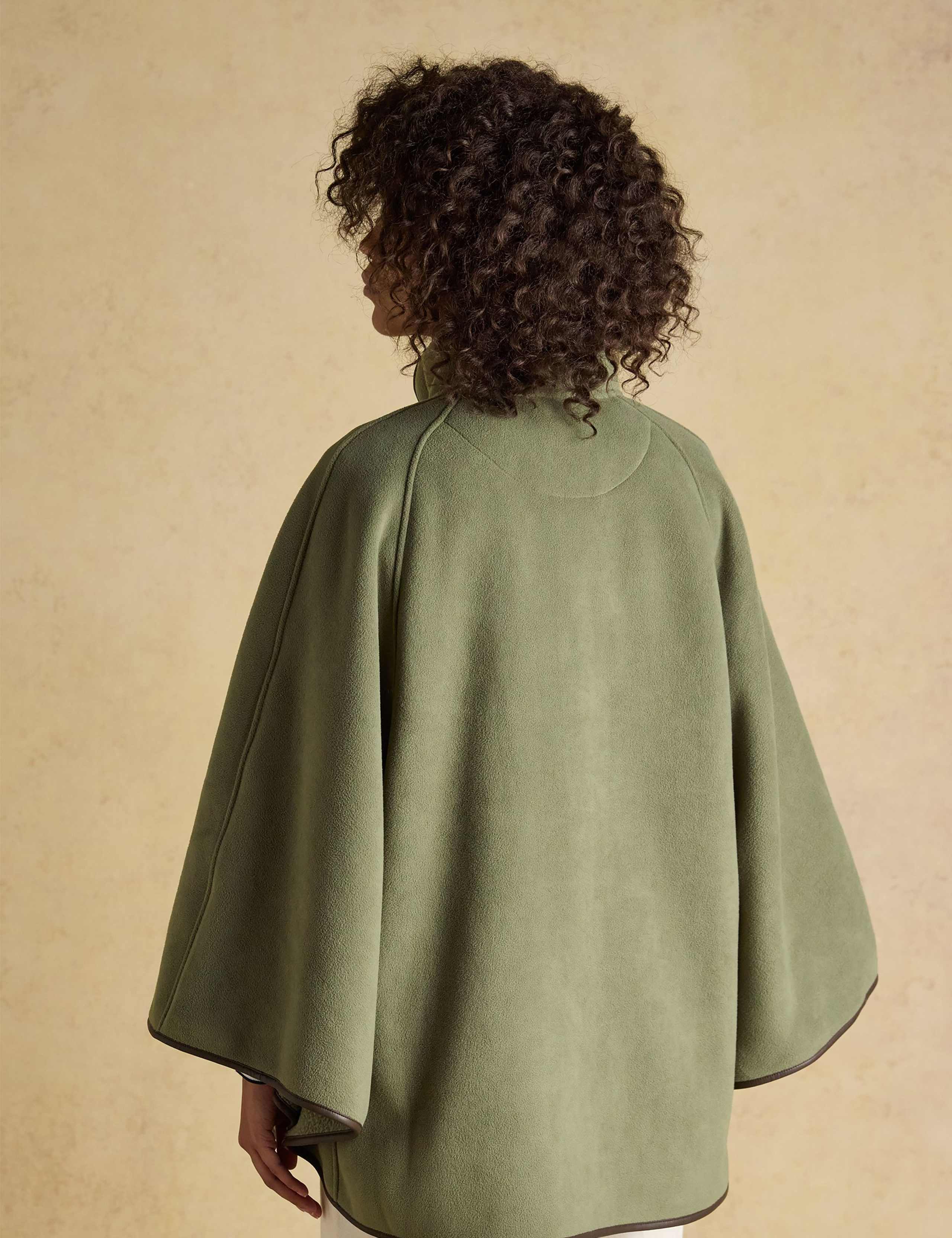 Fleece Cape Jacket 5 of 10