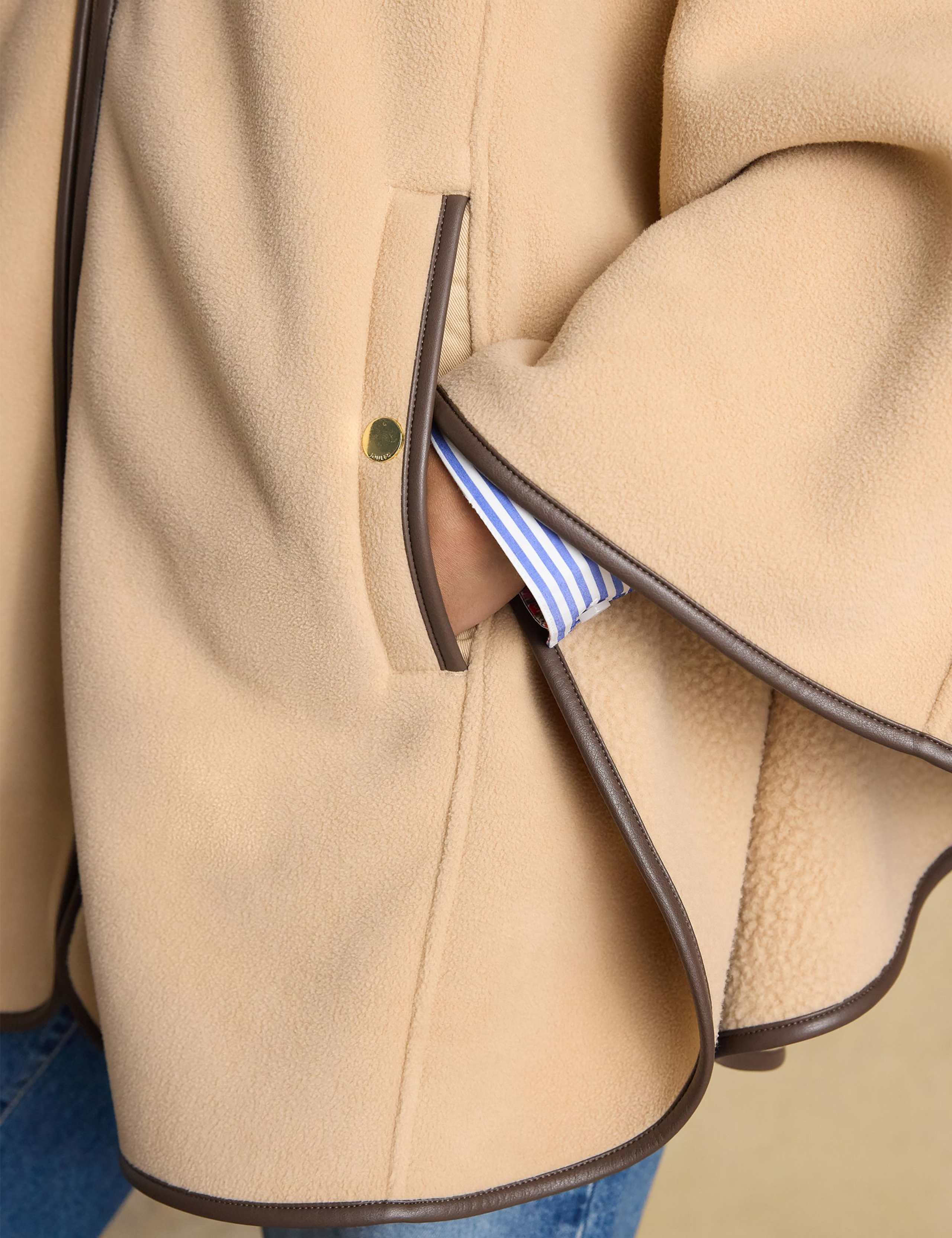 Fleece Cape Jacket 7 of 8