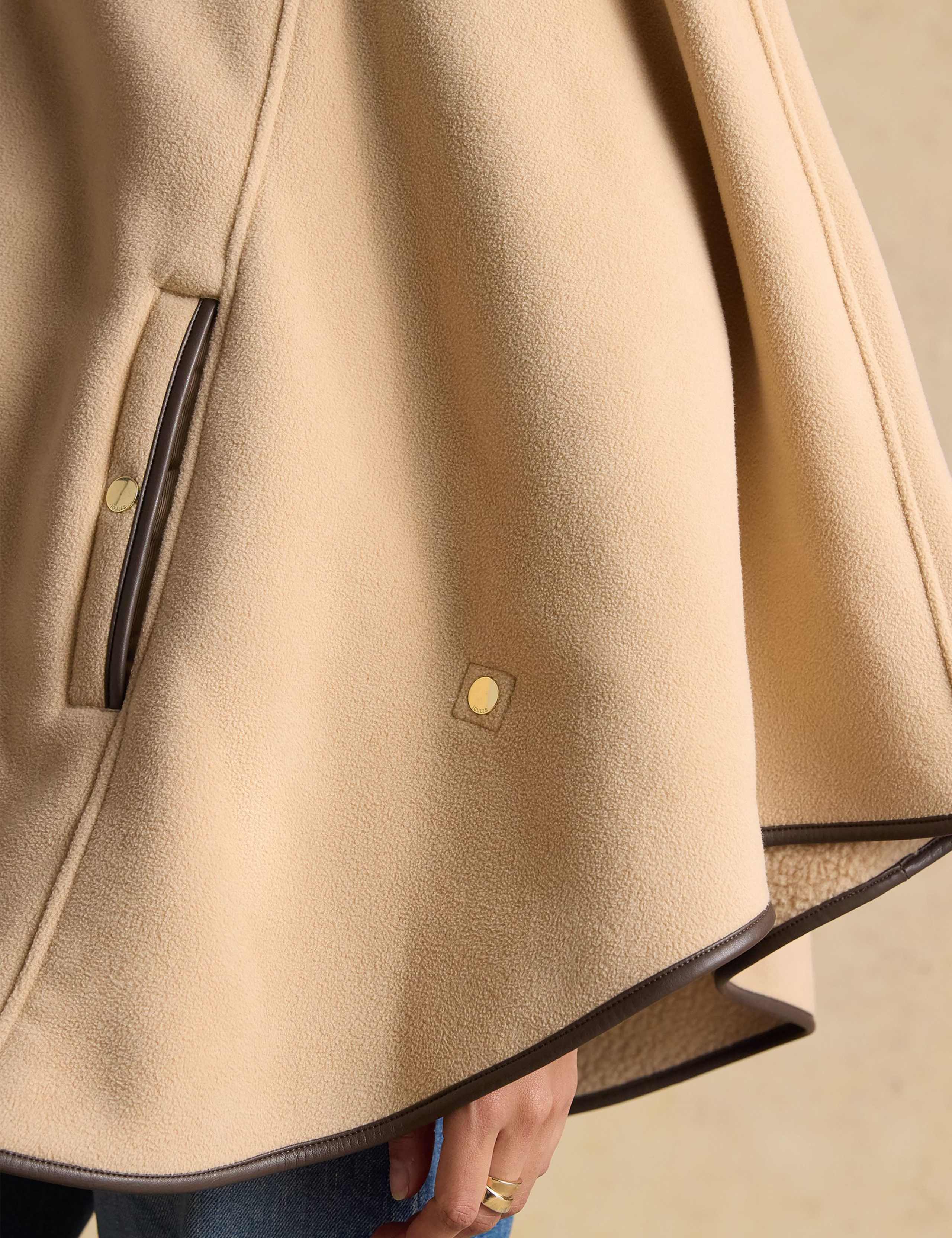 Fleece Cape Jacket 8 of 8