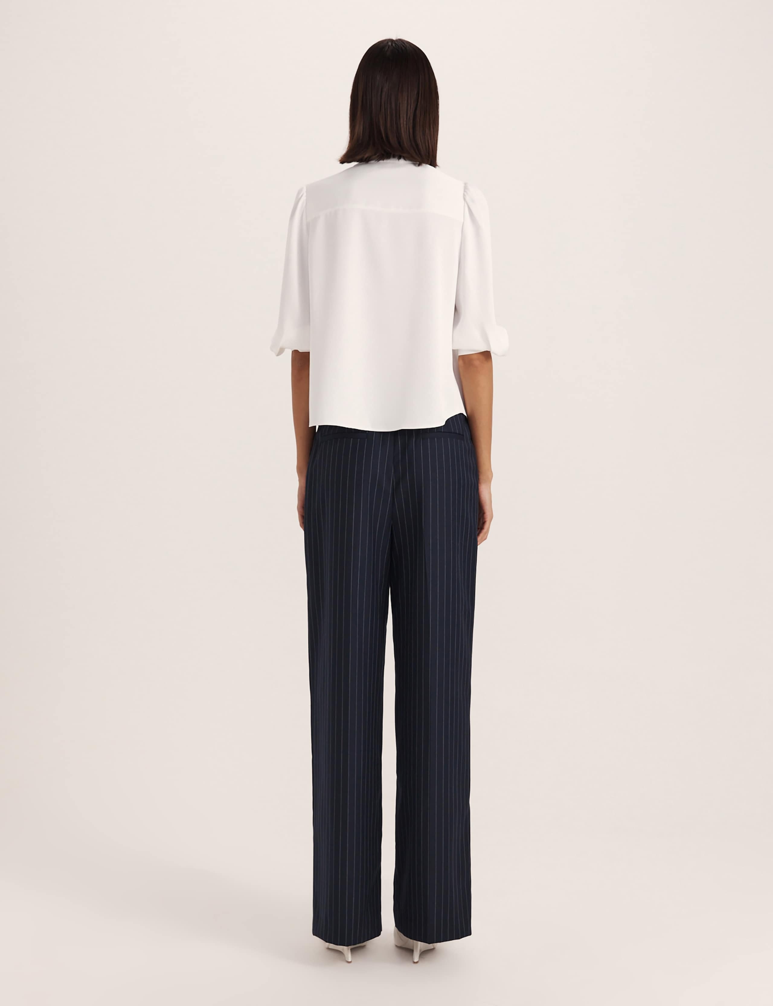 Tie Neck Blouse 7 of 8