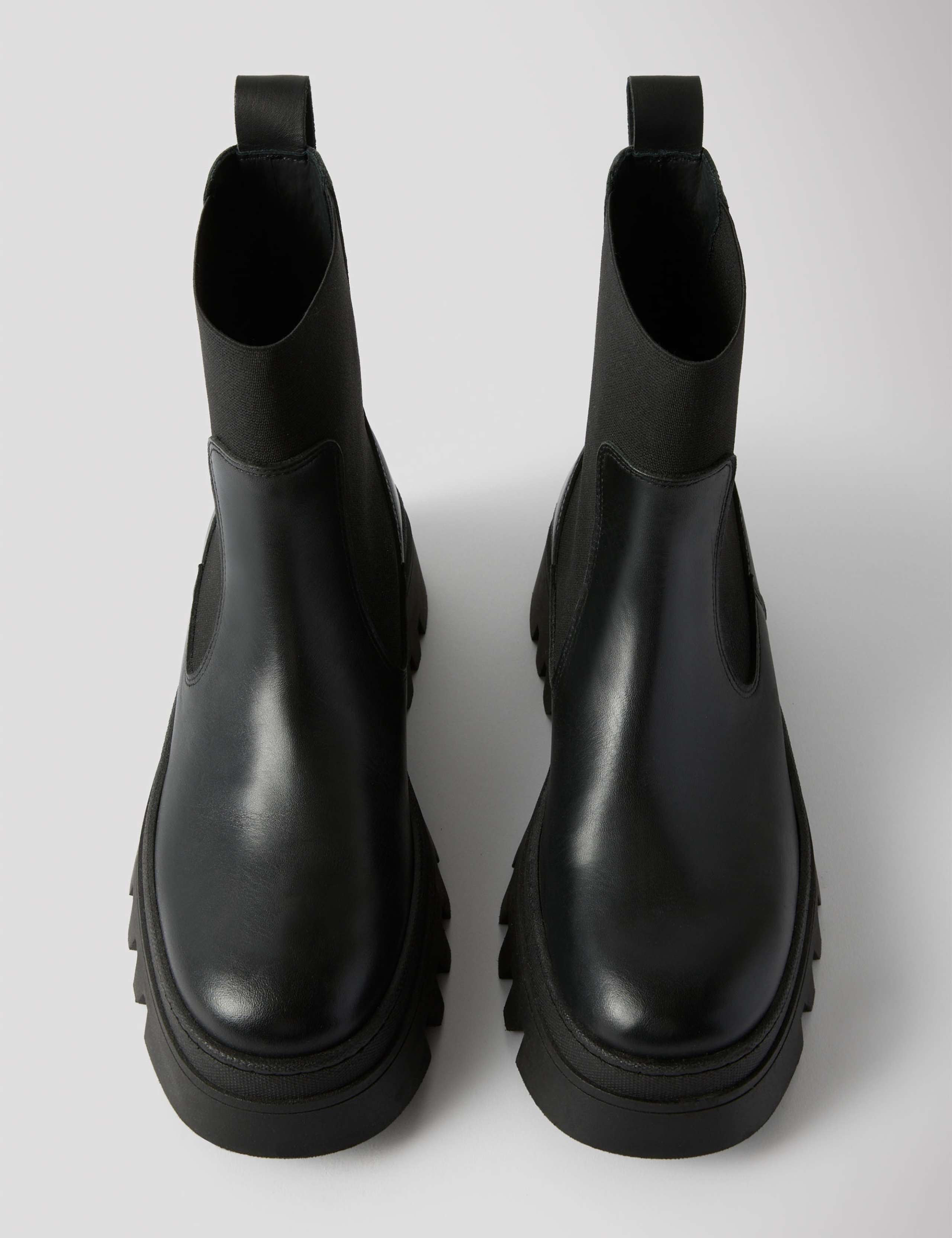 Leather Block Heel Chelsea Boots 5 of 5
