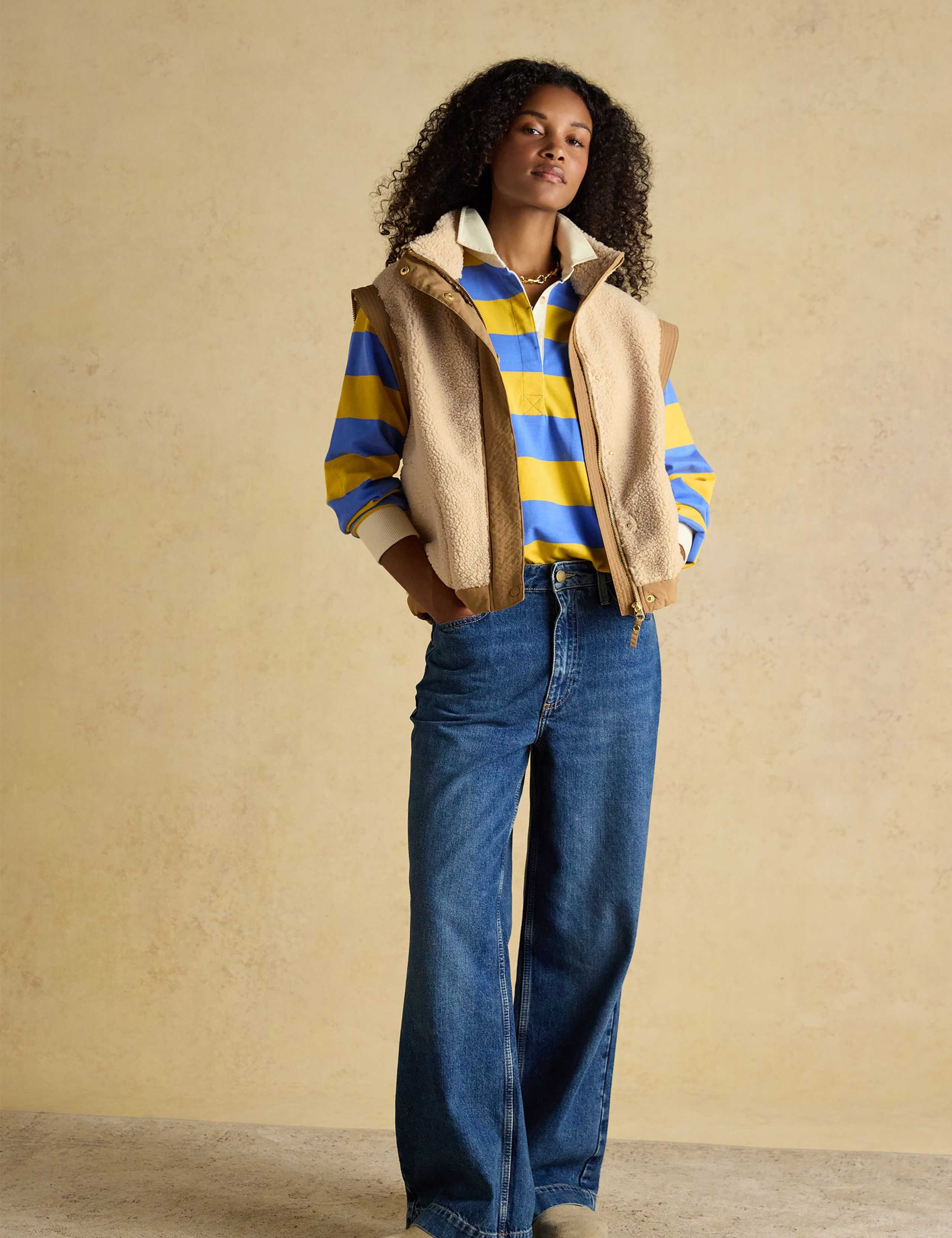 2 in 1 Zip Up Borg Fleece Jacket 2 of 11