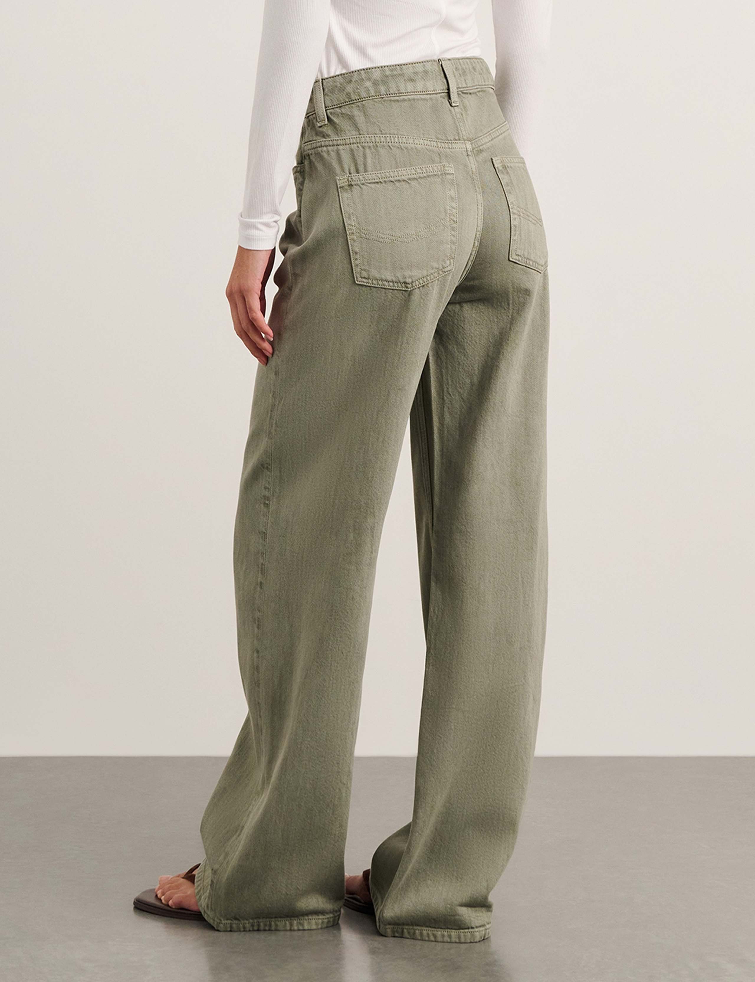 Mid Rise Straight Leg Jeans 5 of 6