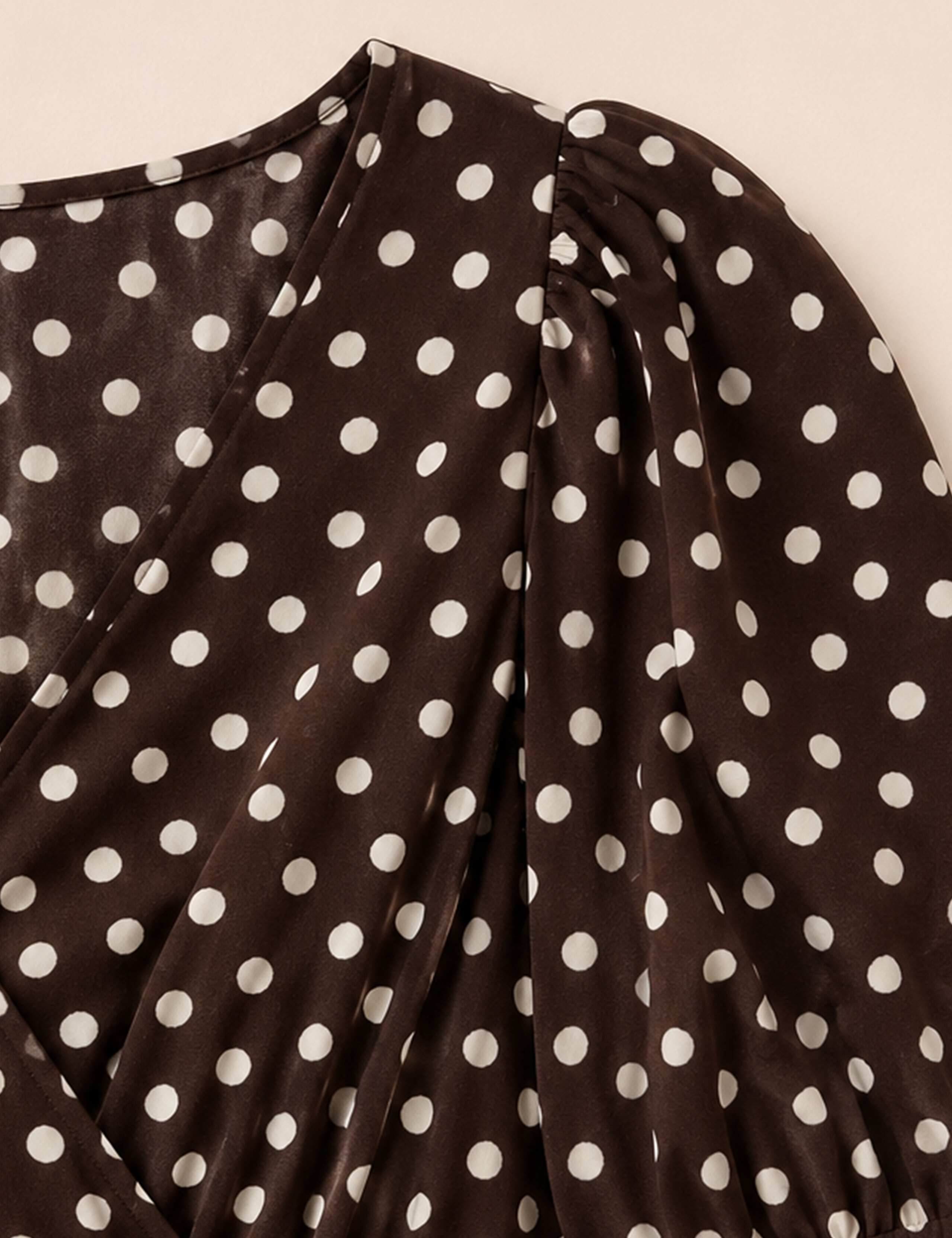 Polka Dot Midi Tea Dress 4 of 4