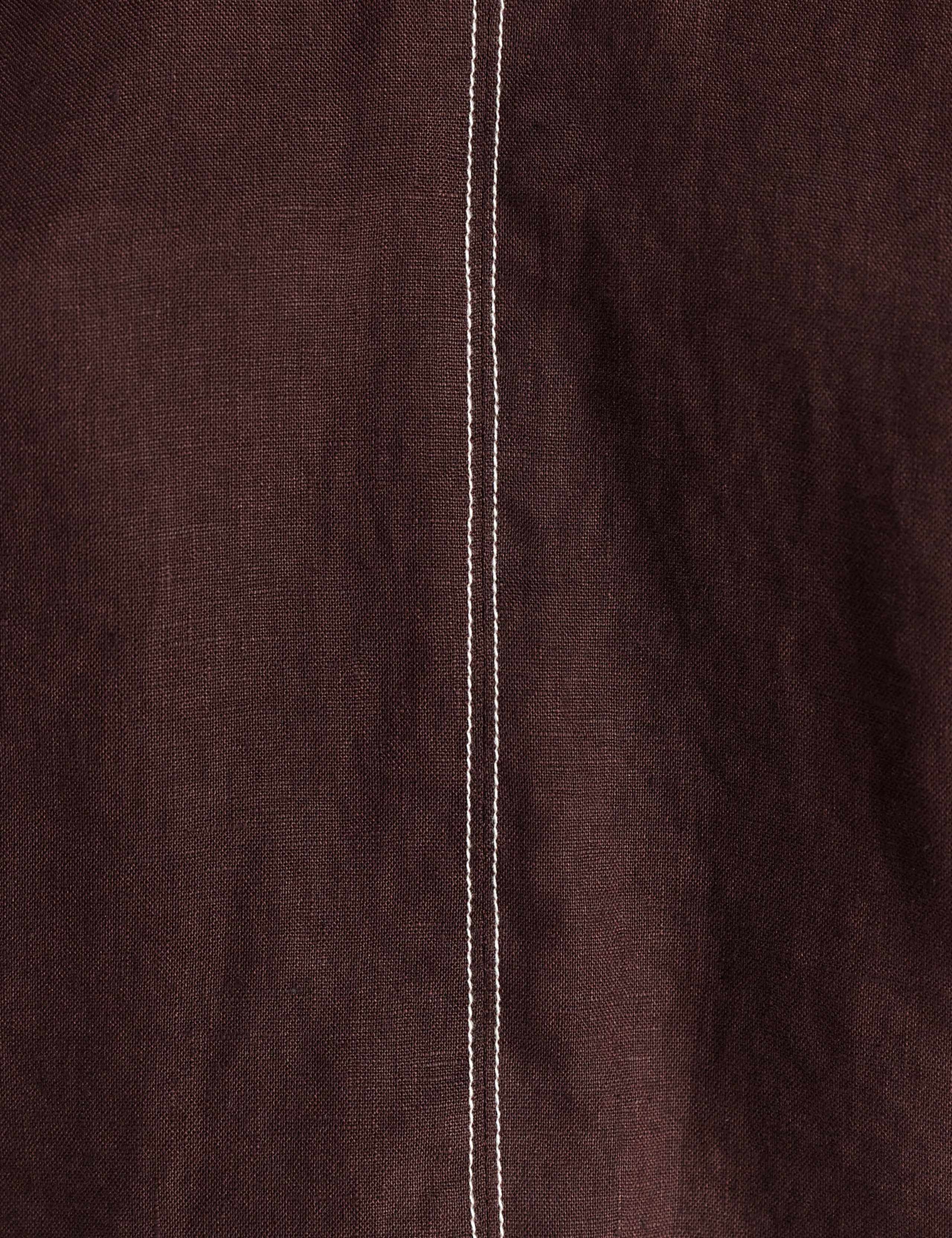 Pure Linen Round Neck Vest Top 6 of 6