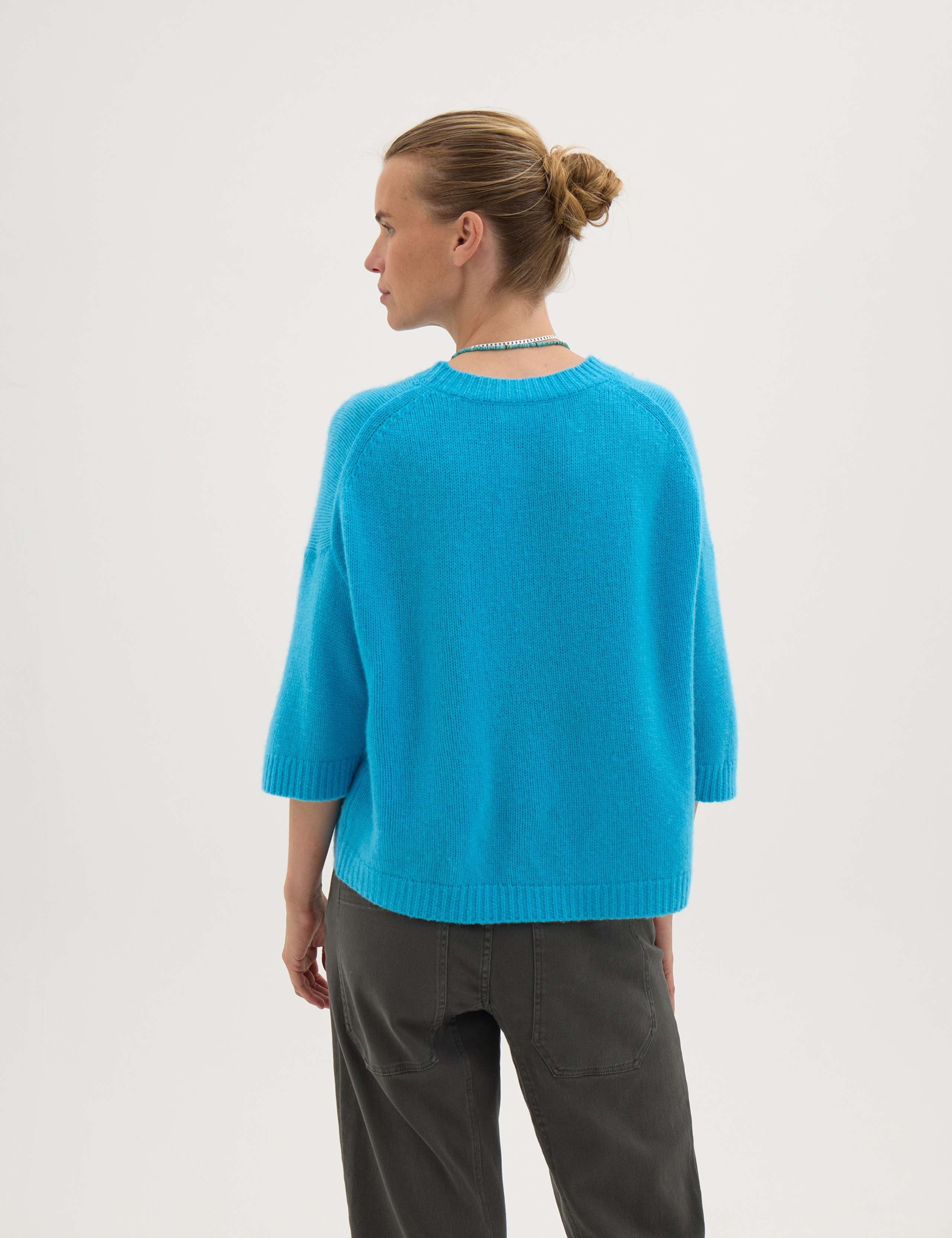 Pure Cashmere Oversized Knitted Top 3 of 5