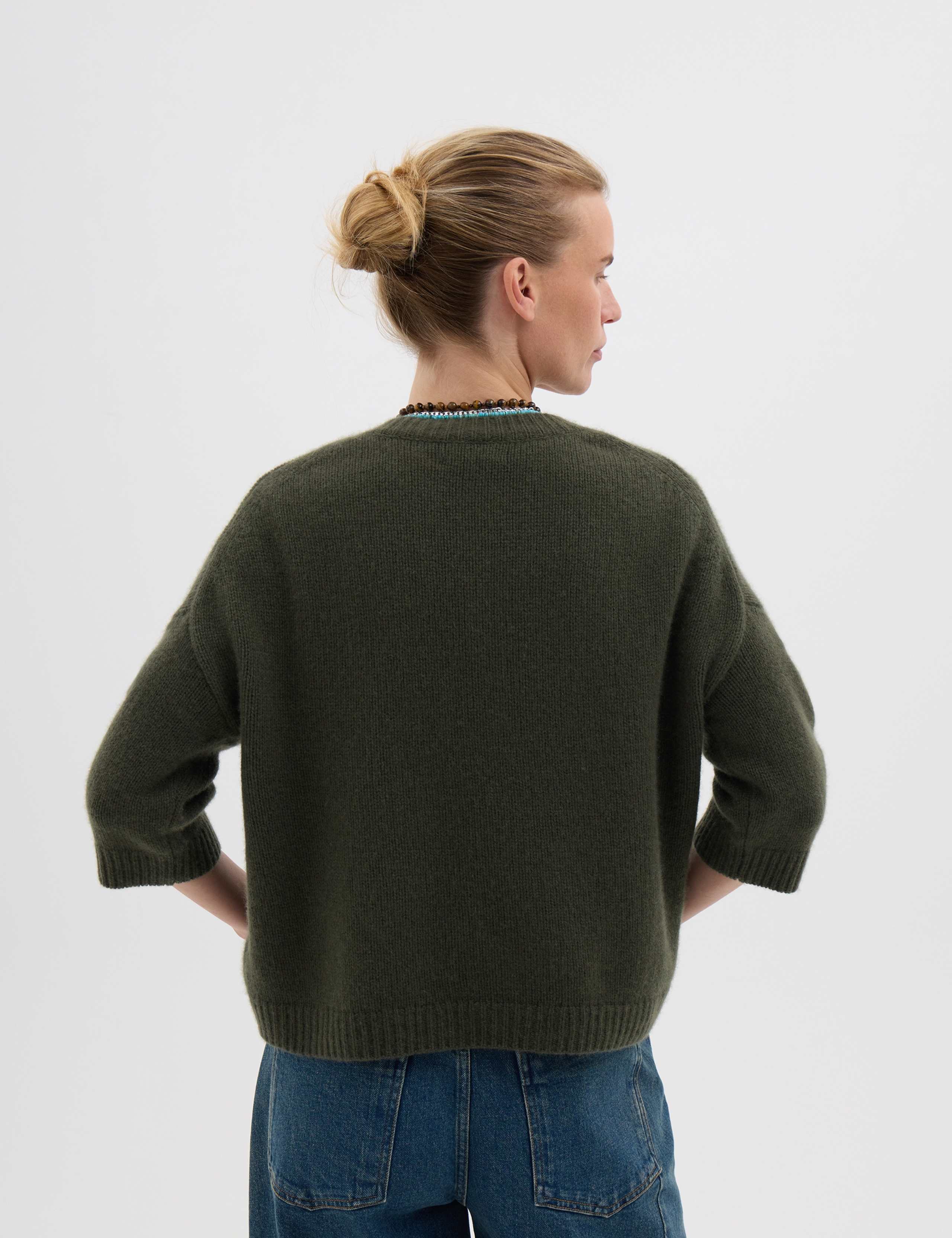 Pure Cashmere Oversized Knitted Top 6 of 8
