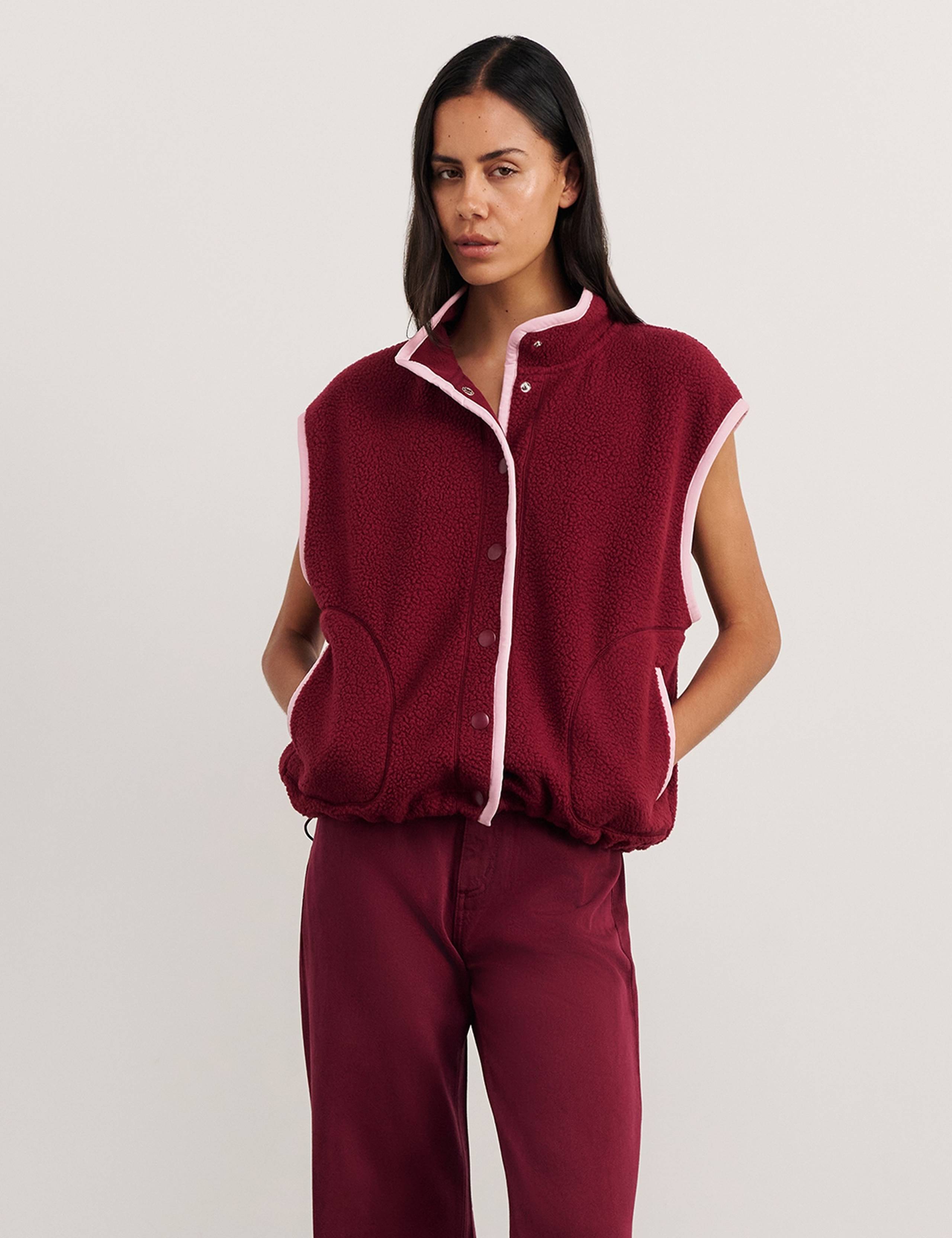 Fleece Button Front Gilet 4 of 6