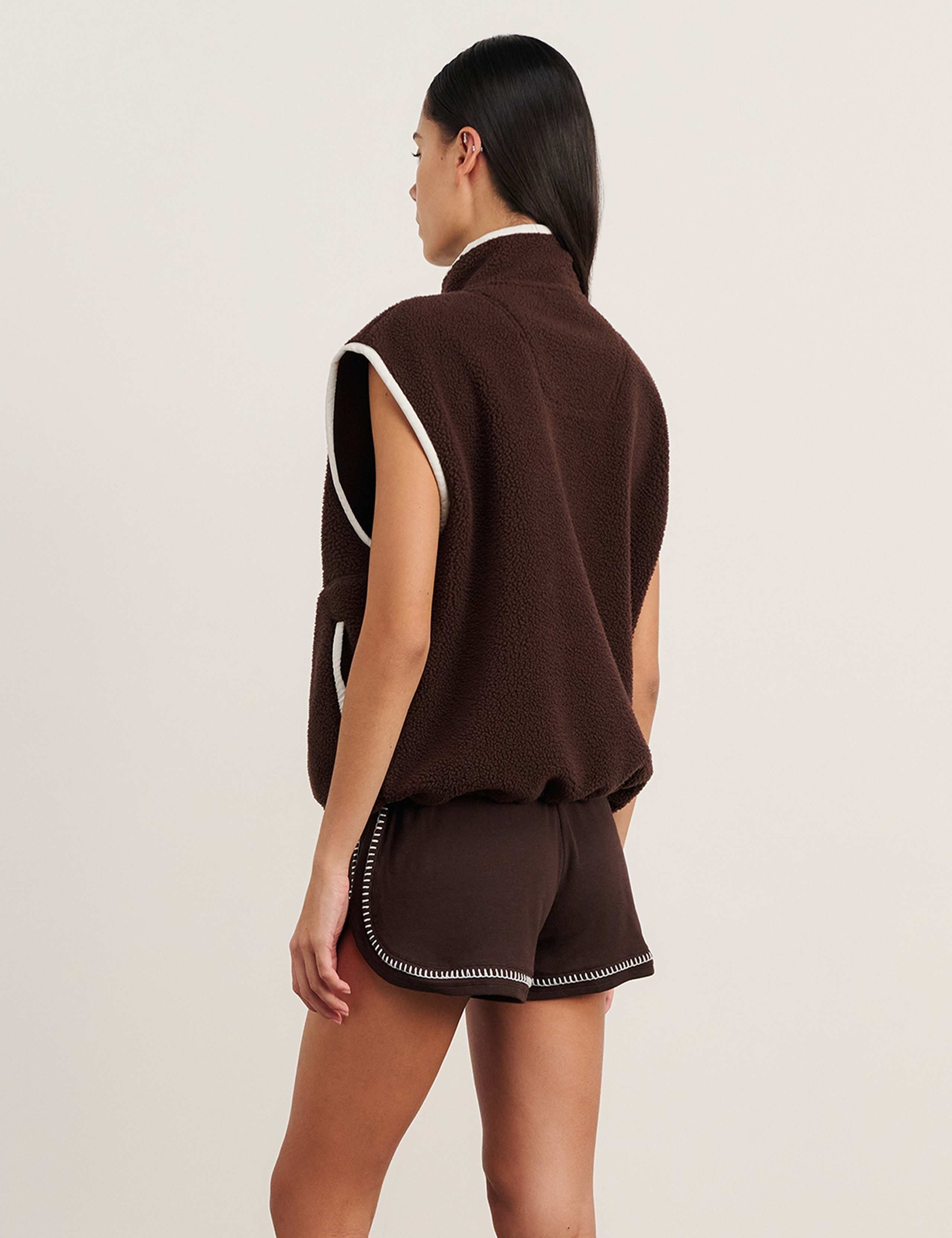 Fleece Button Front Gilet 3 of 5
