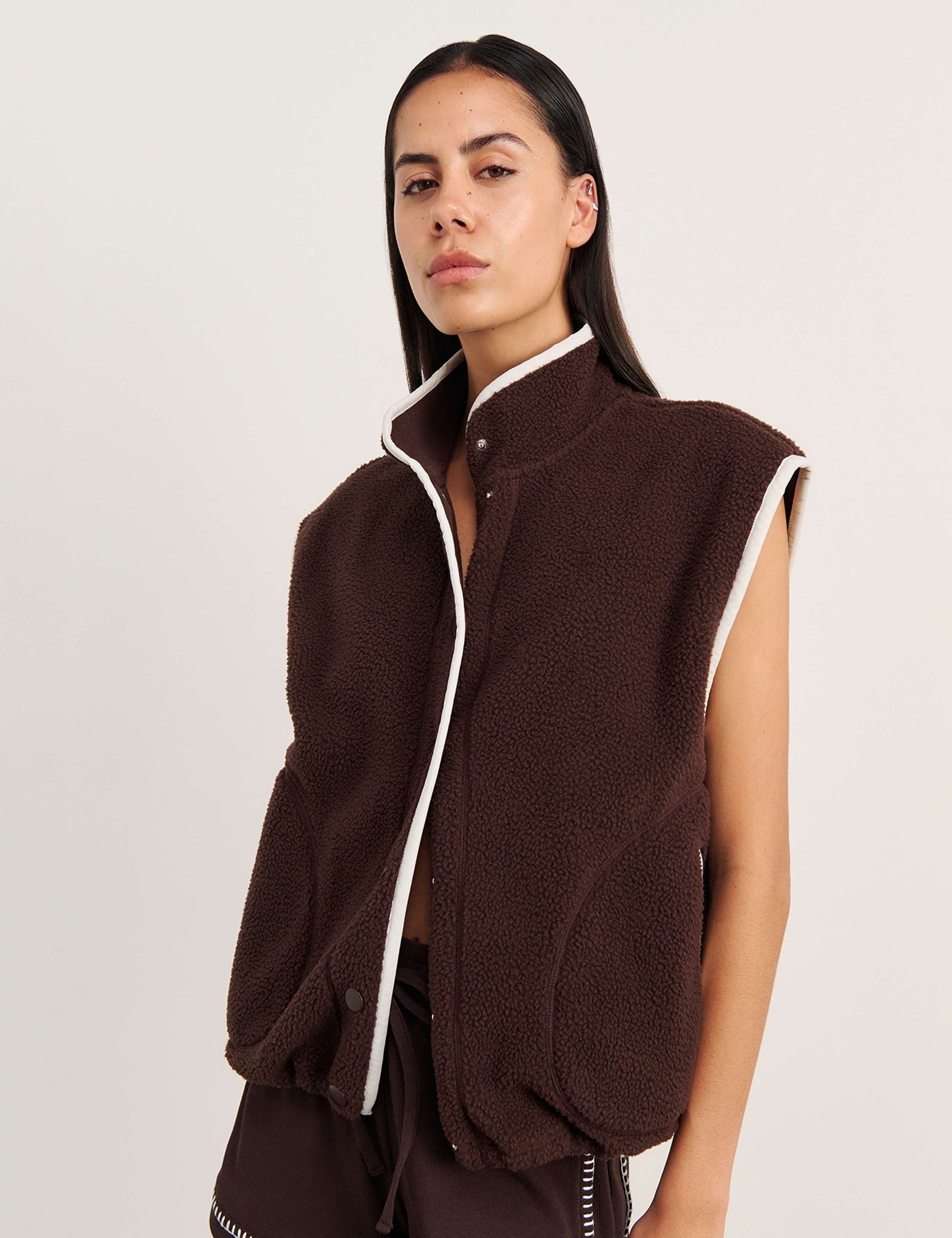 Fleece Button Front Gilet 4 of 5