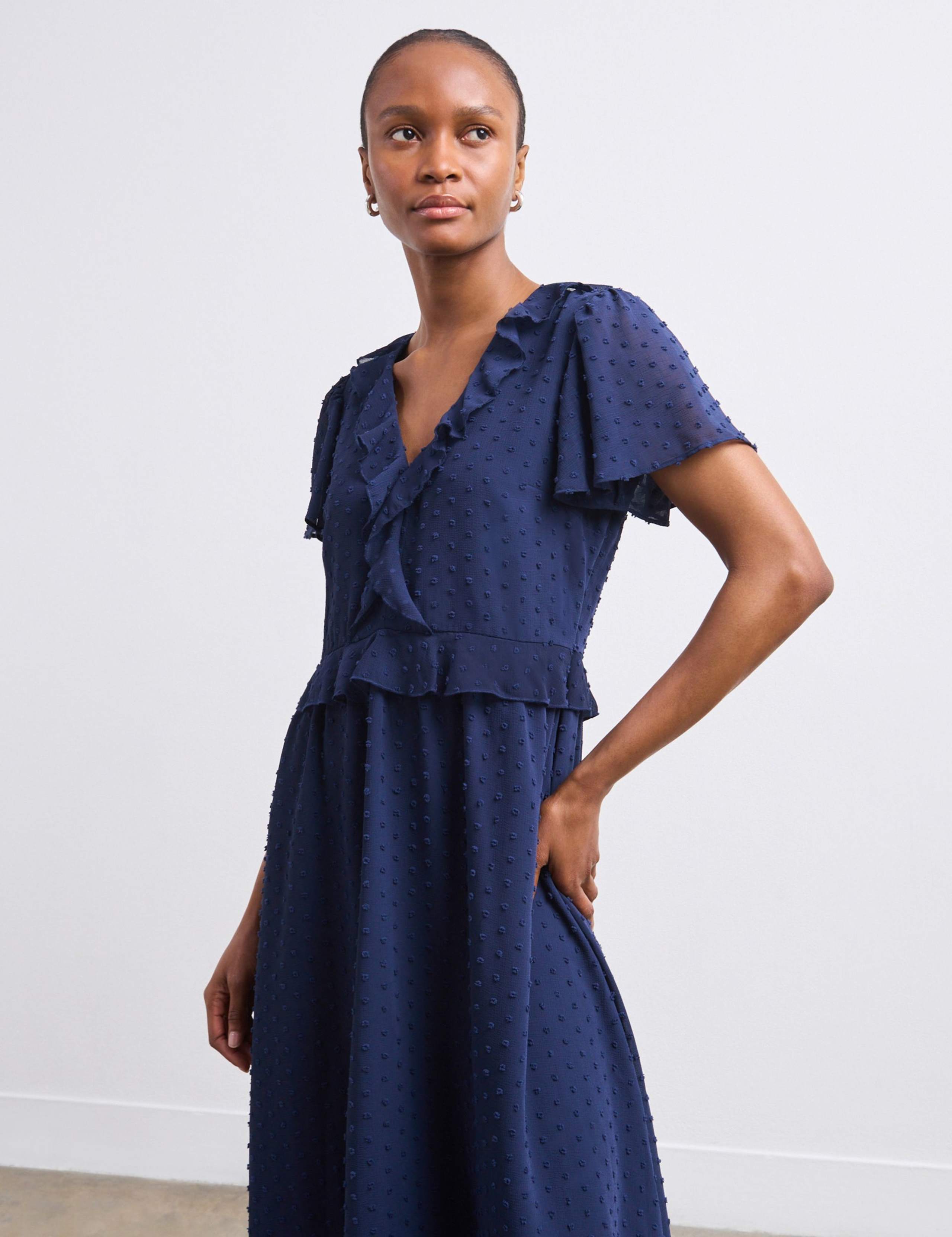 Chiffon Midi Tea Dress 3 of 4