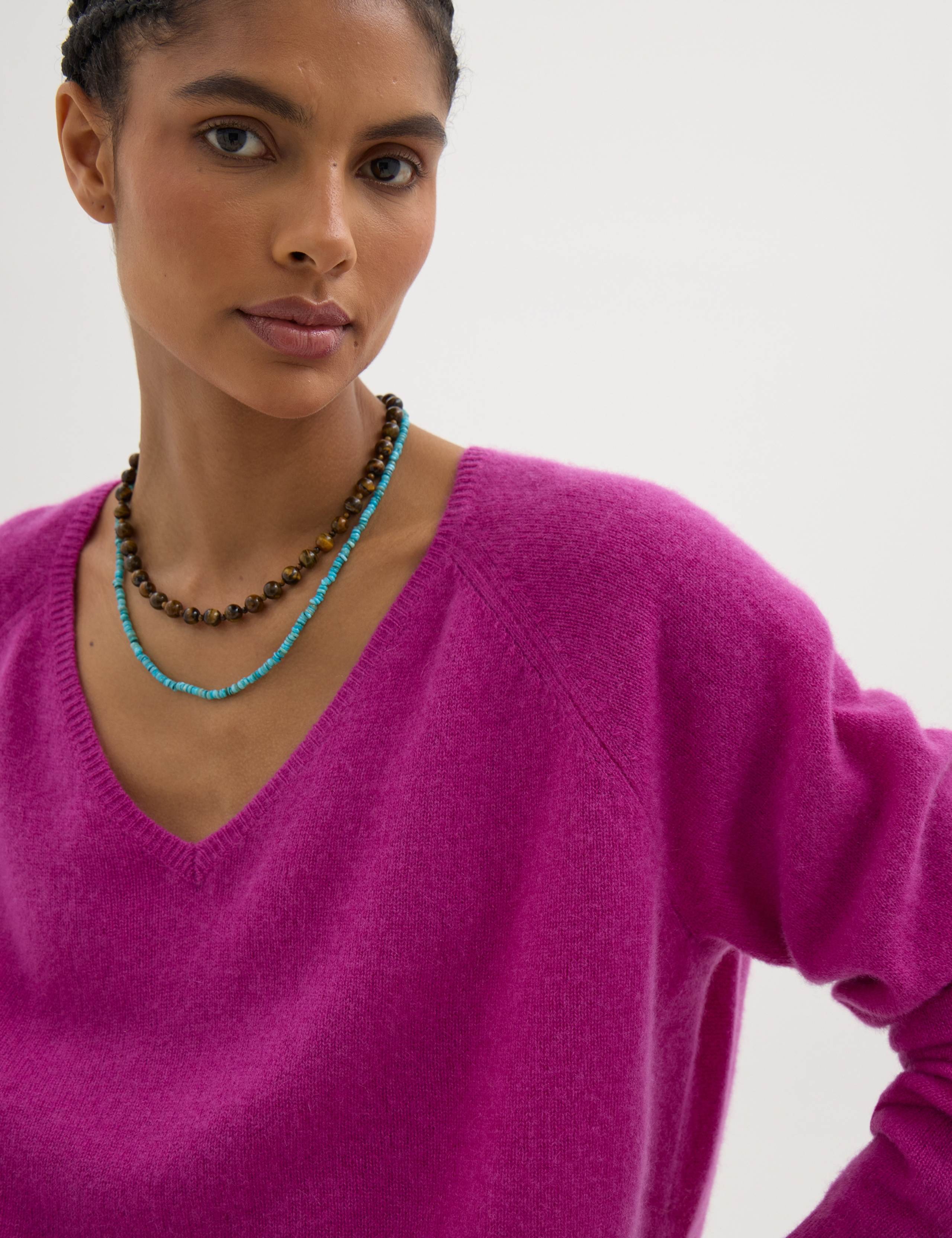 Pure Cashmere V-Neck Jumper 3 of 6