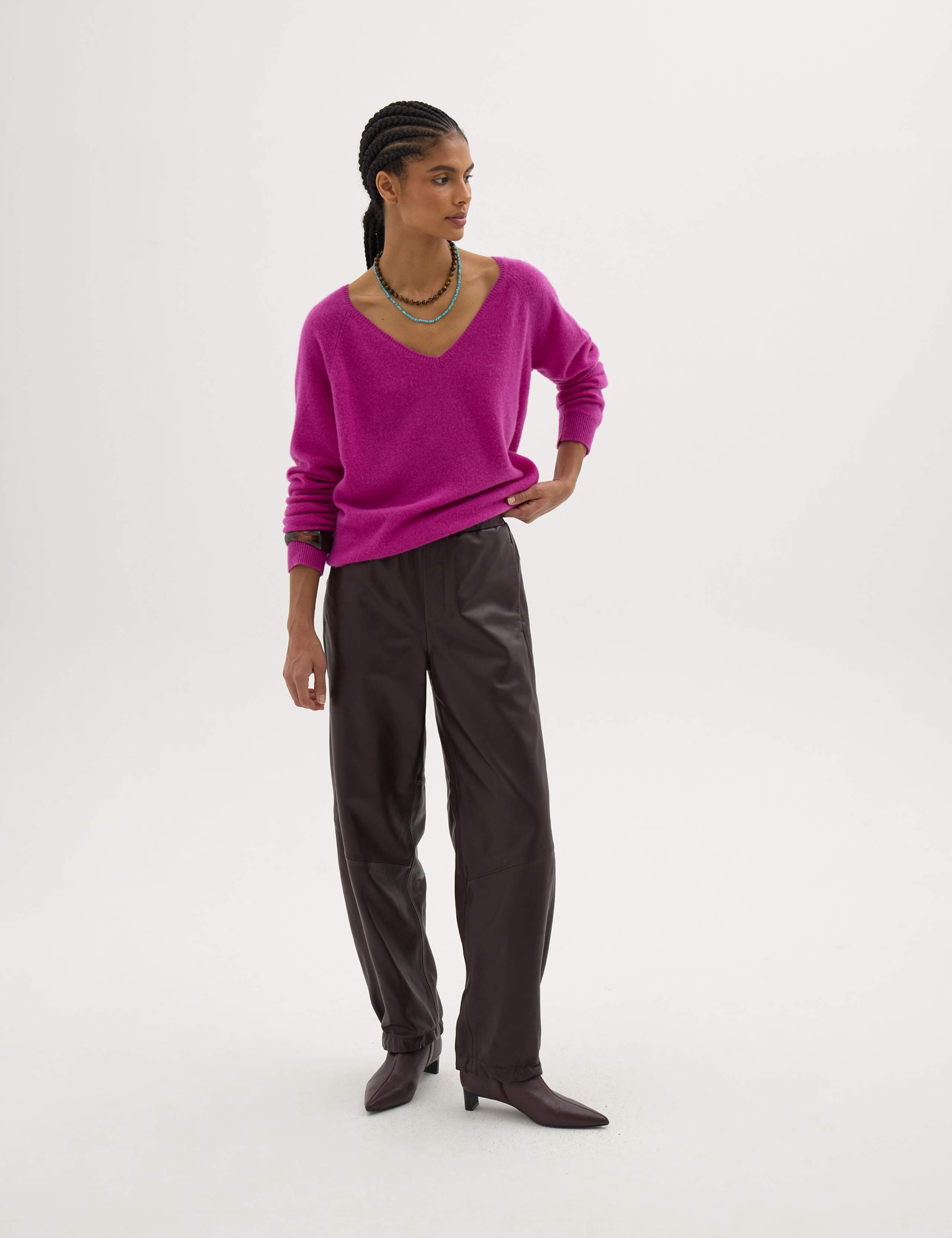 Pure Cashmere V-Neck Jumper 6 of 6