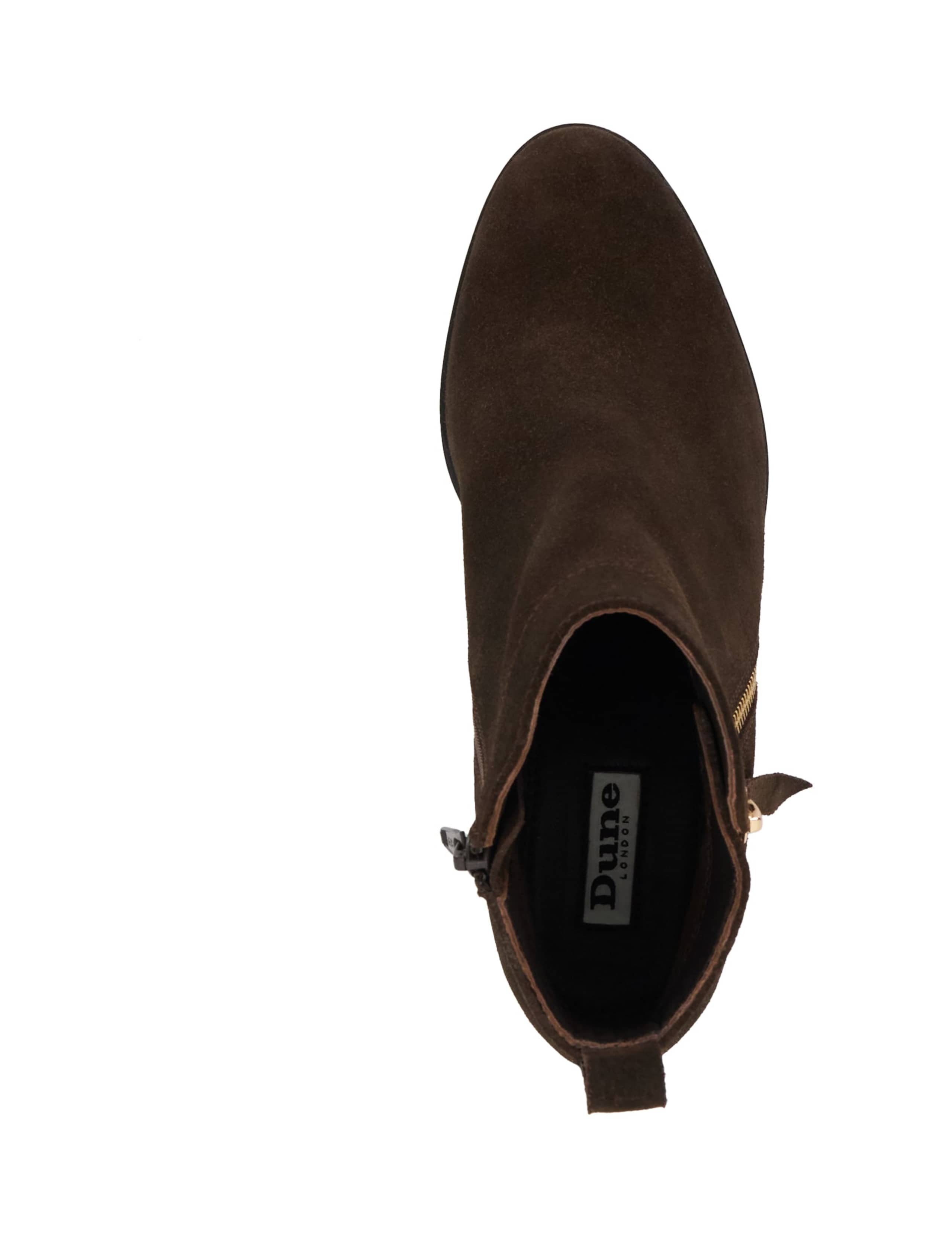 Suede Block Heel Ankle Boots 4 of 5