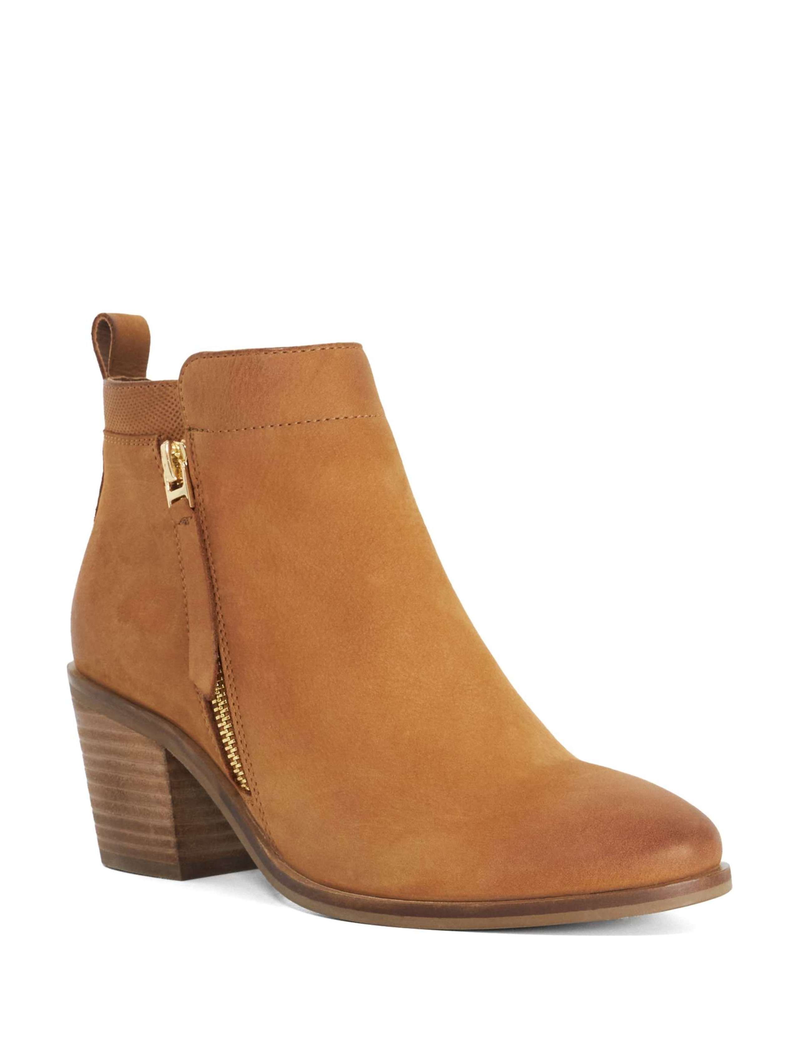 Suede Block Heel Ankle Boots 3 of 6