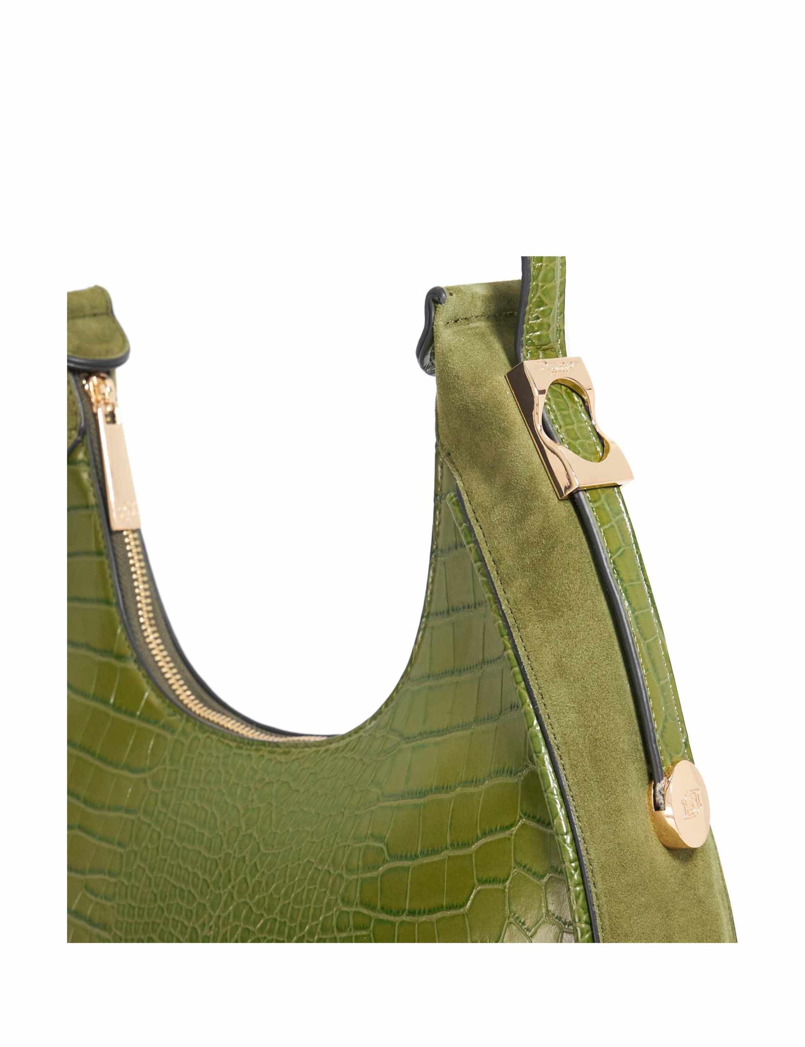 Zip Detail Structured Shoulder Bag 3 of 6