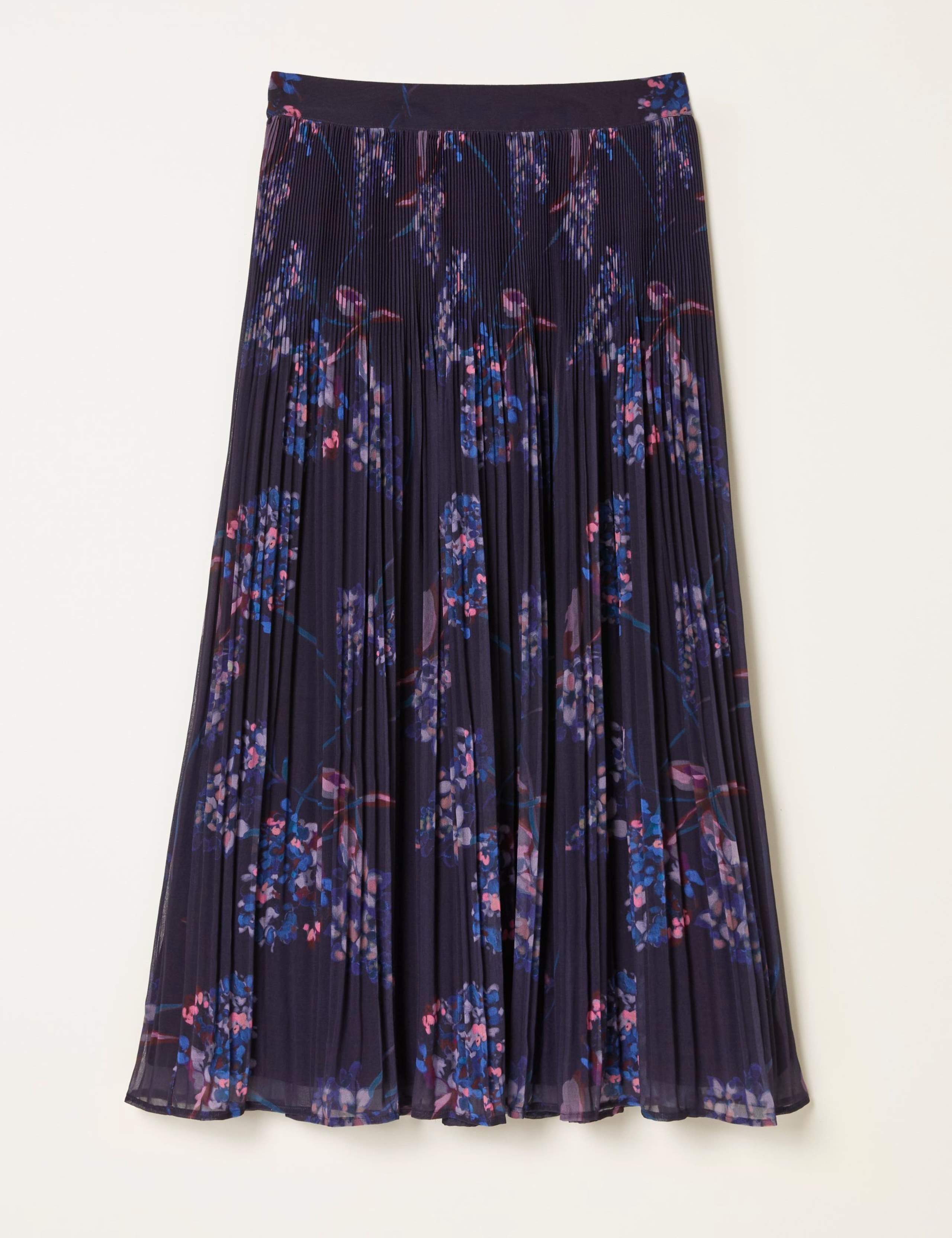 Floral Maxi Pleated Skirt 2 of 6