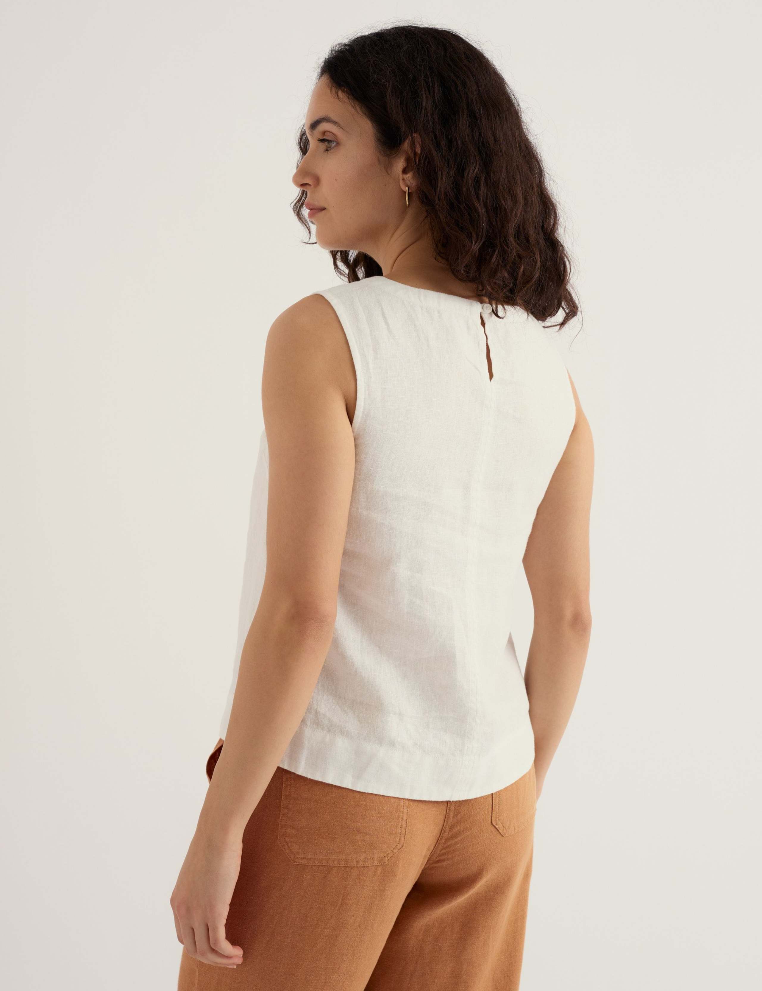 Pure Linen Vest 4 of 5
