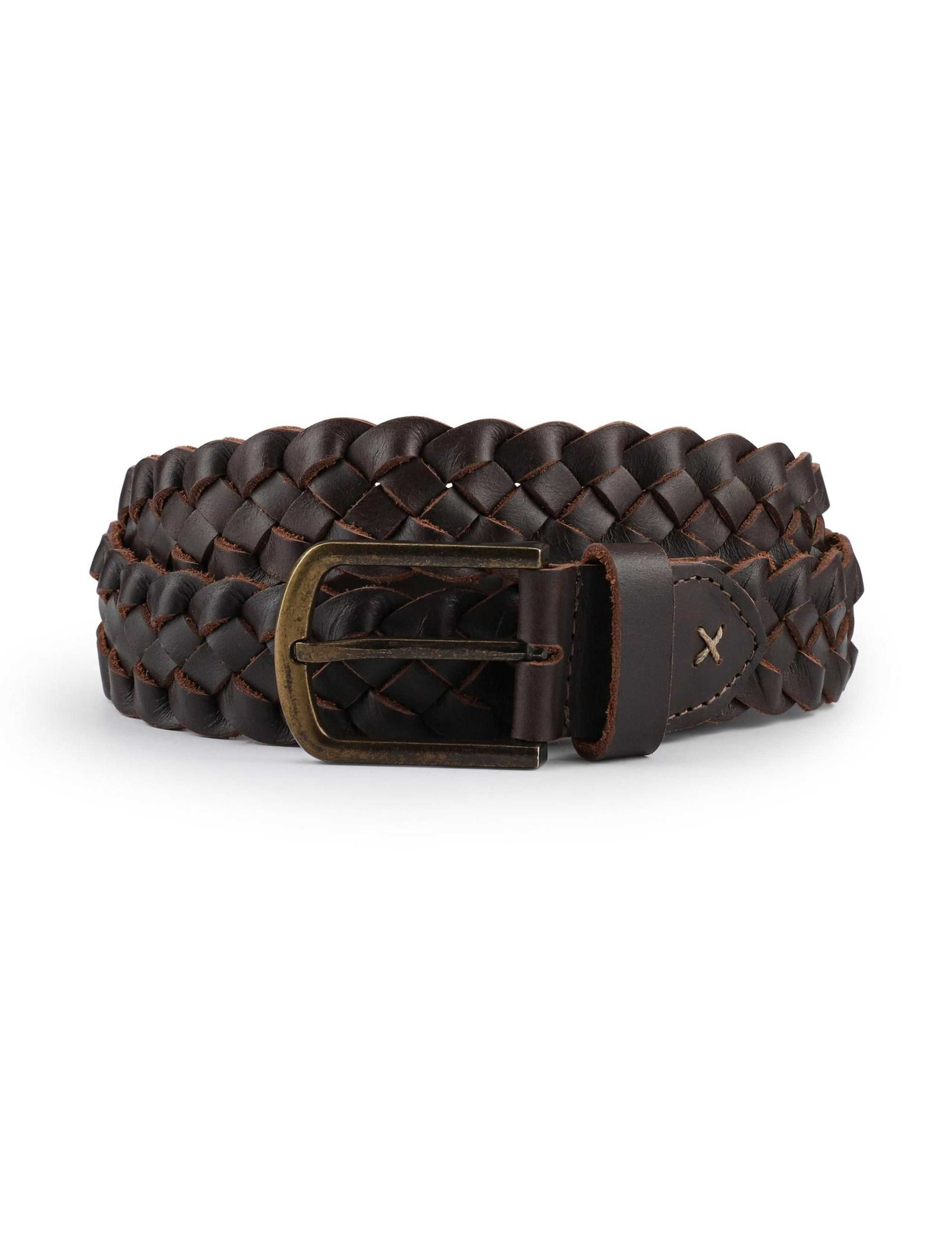 Braided Leather Belt 2 of 3
