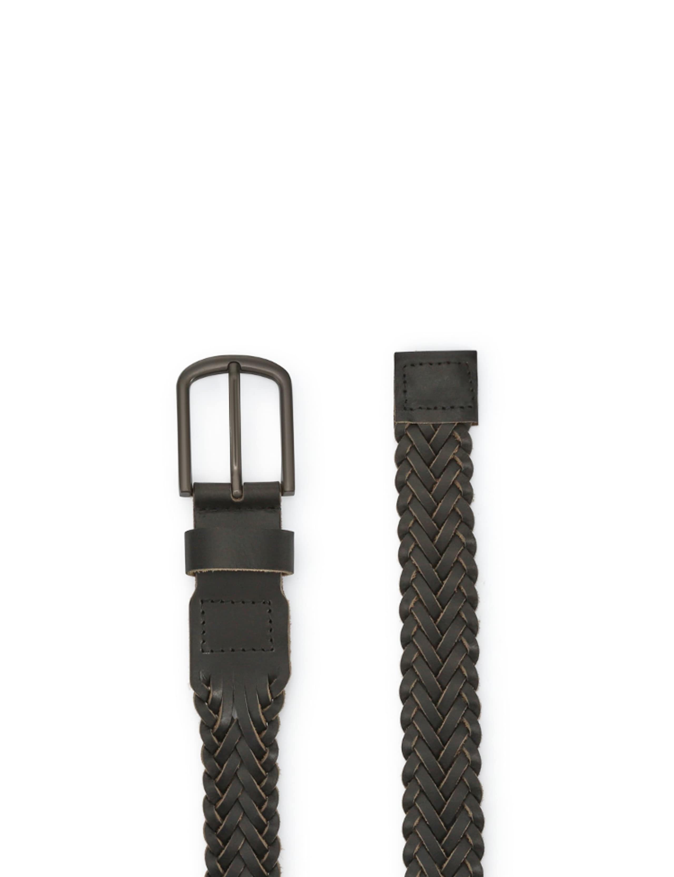 Braided Leather Belt 3 of 3