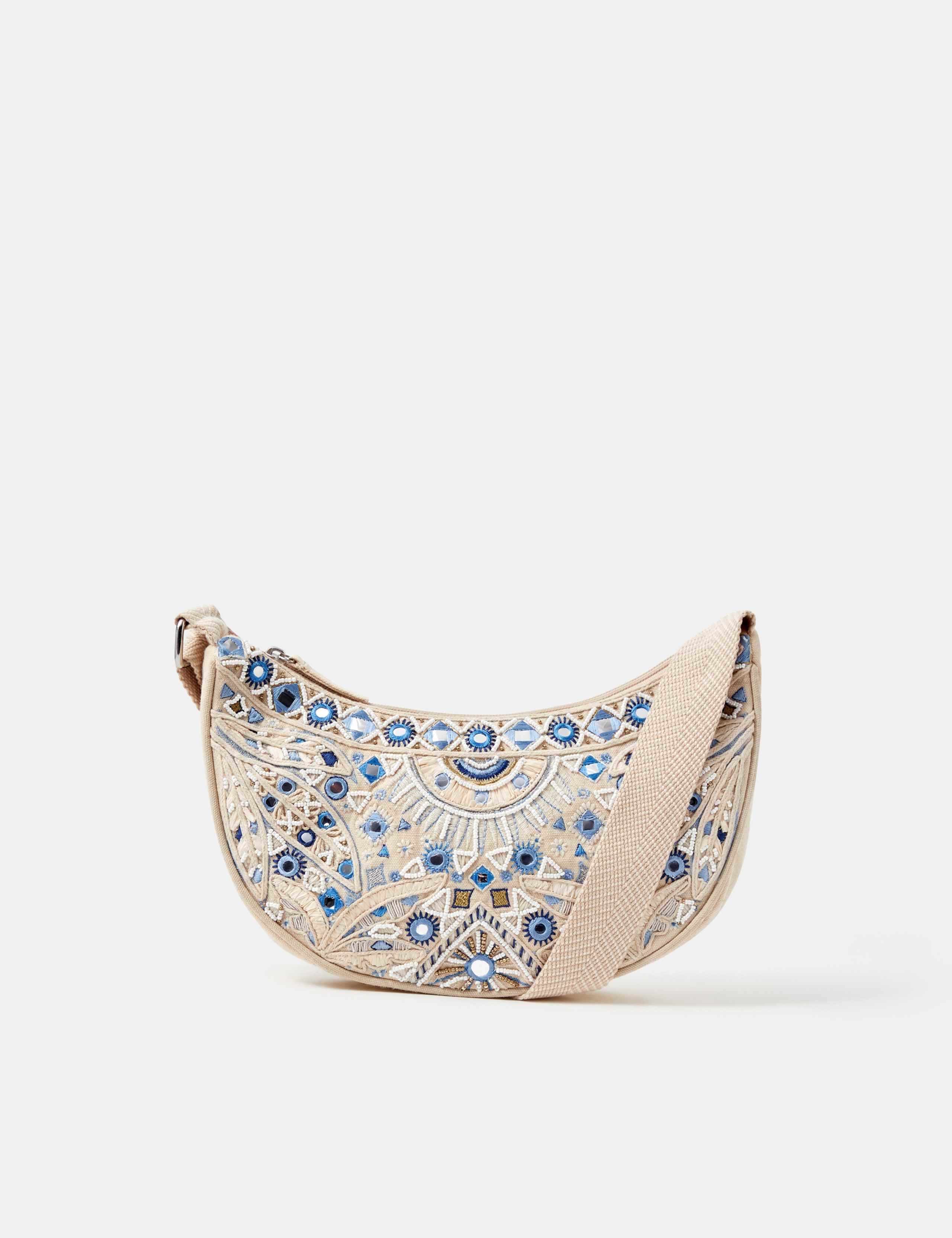 Embroidered Sling Shoulder Bag 1 of 5