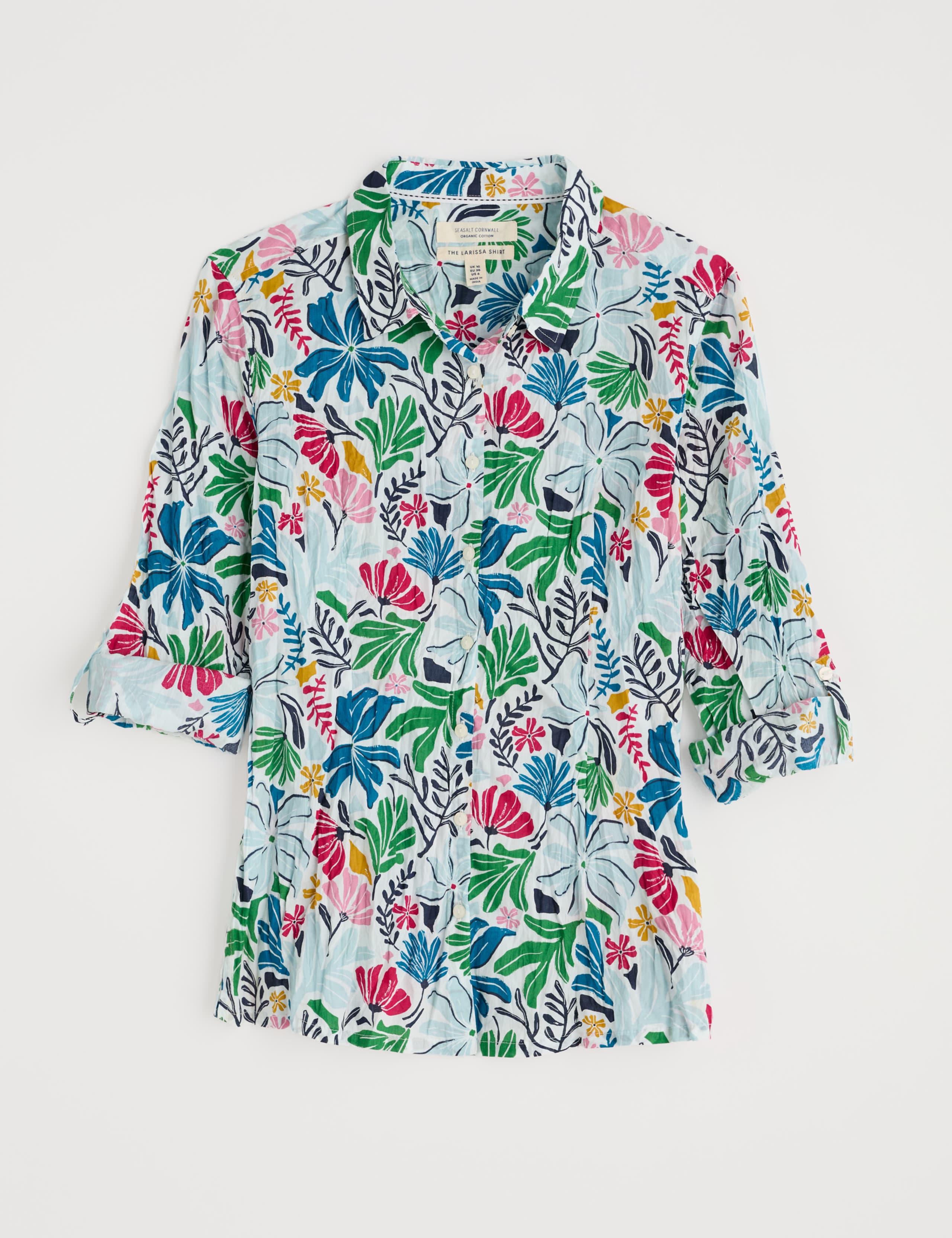 Pure Cotton Floral Shirt 2 of 5