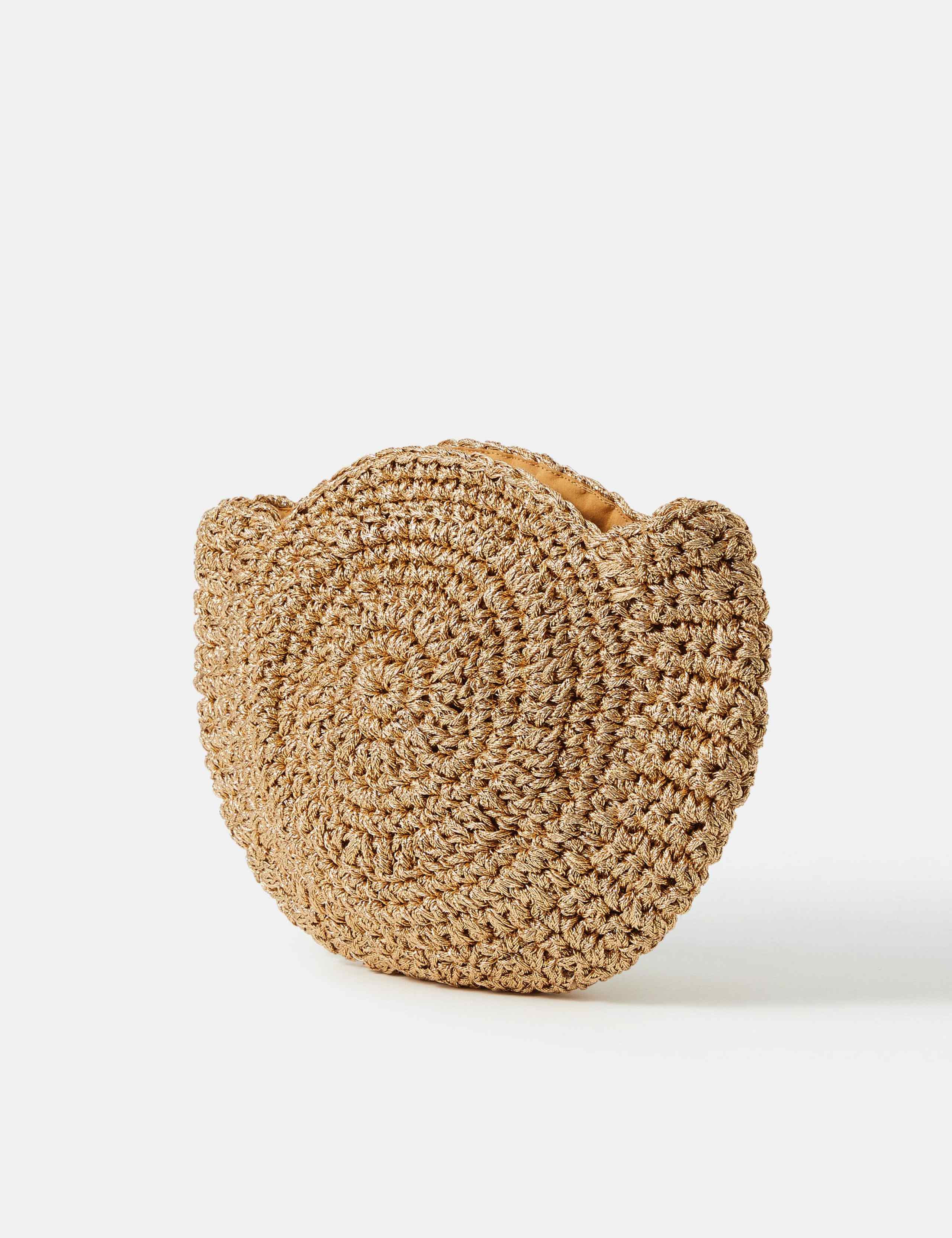 Metallic Braided Cross Body Bag 2 of 5