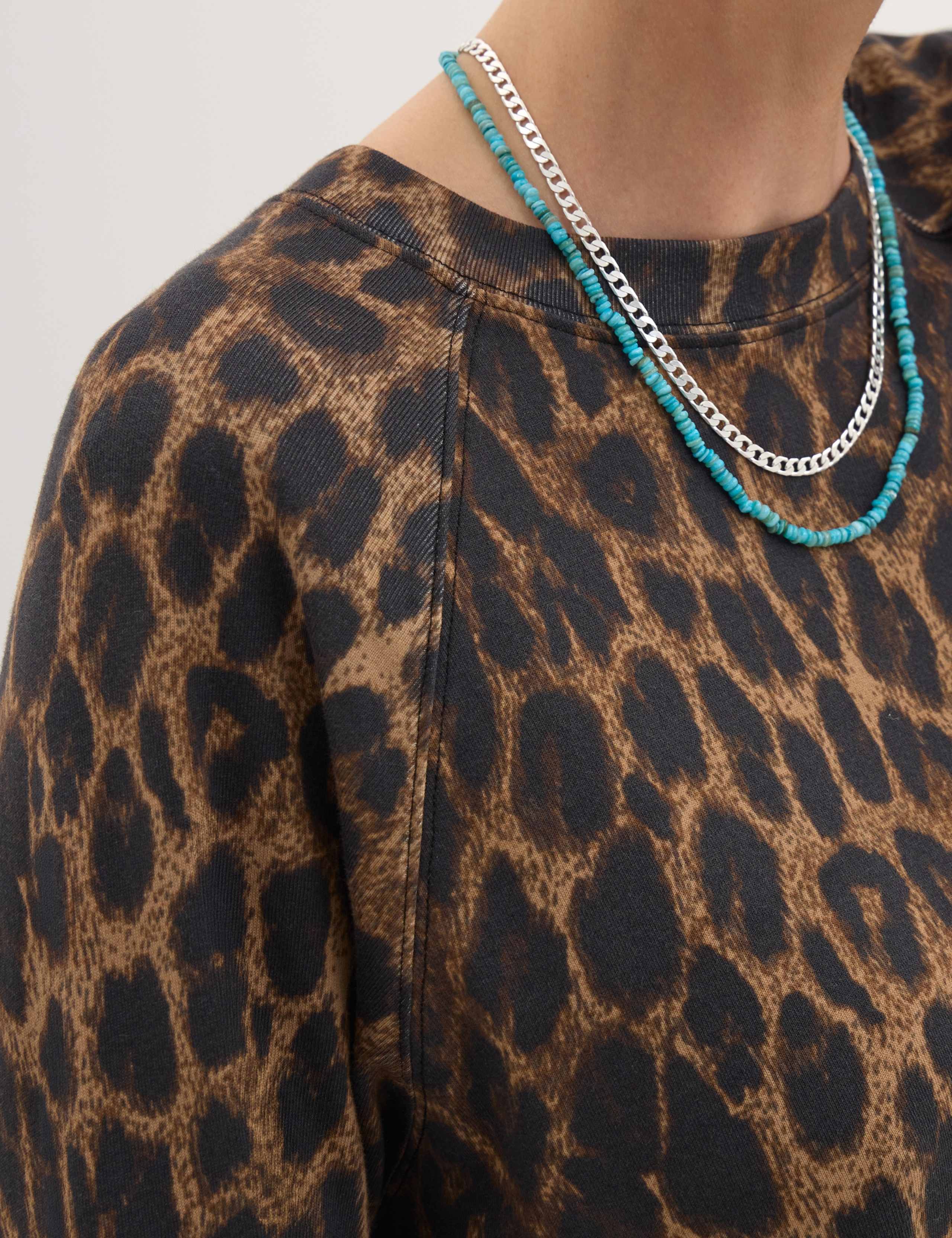 Pure Cotton Animal Print Sweatshirt 6 of 6