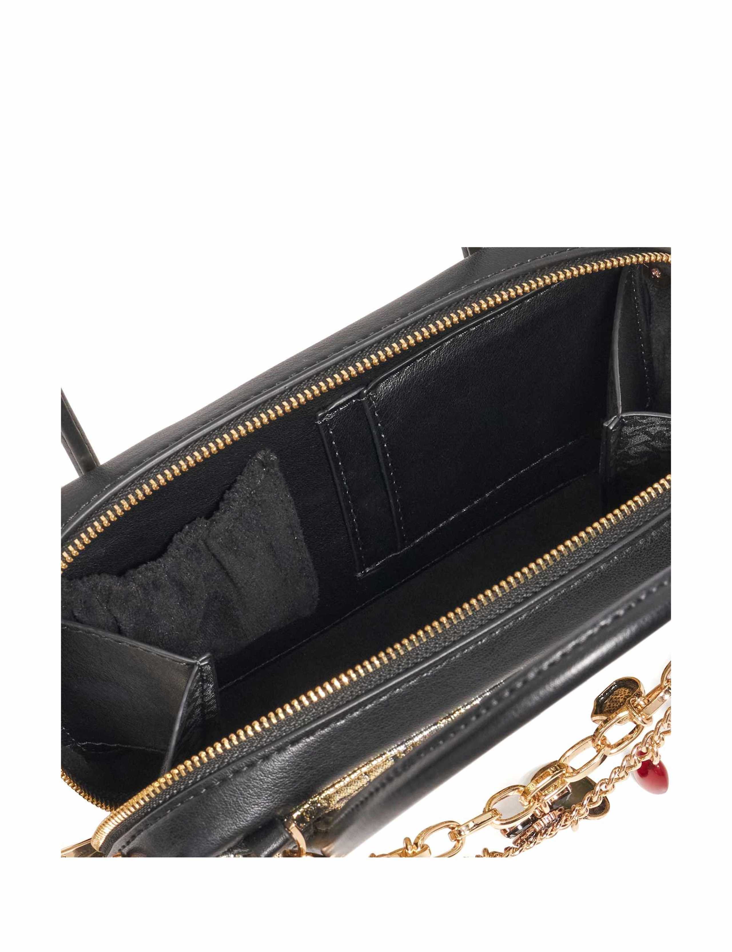 Metallic Charm Embellished Cross Body Bag 4 of 5