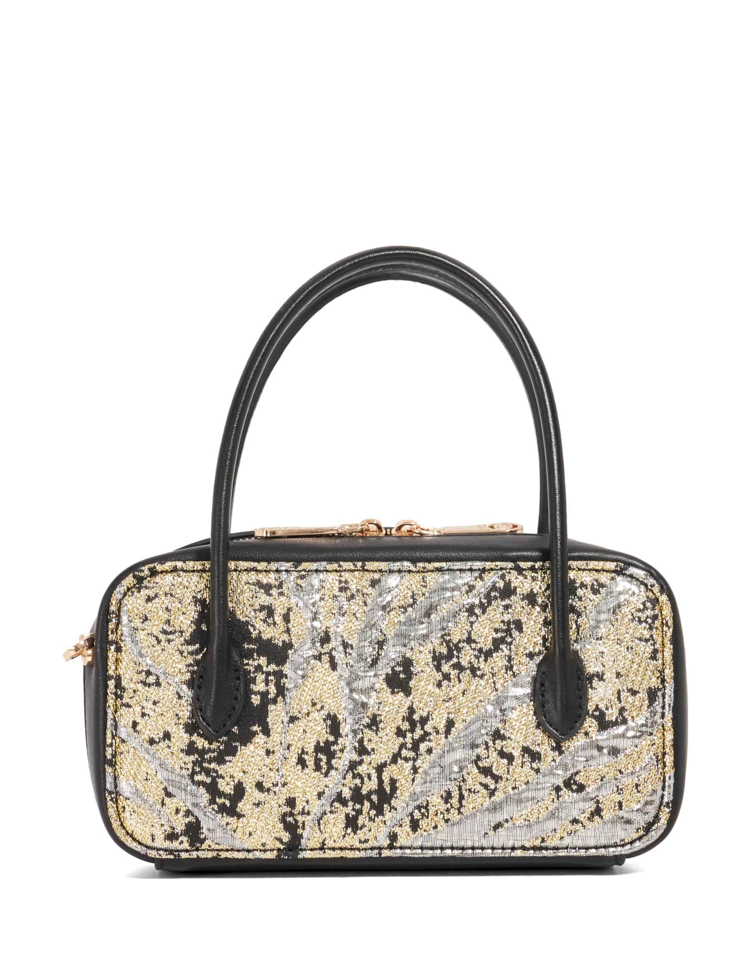 Metallic Charm Embellished Cross Body Bag 5 of 5