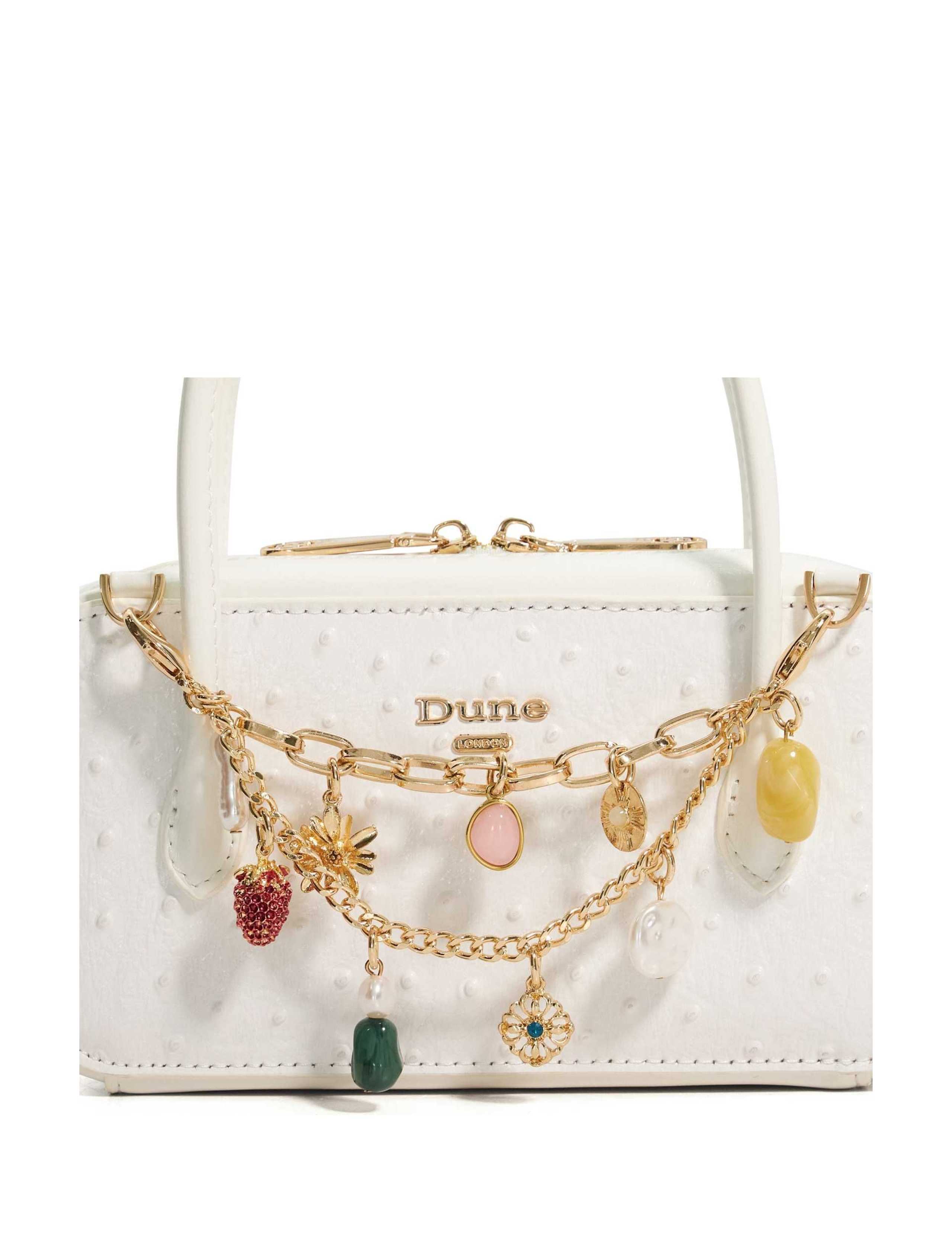 Metallic Charm Embellished Cross Body Bag 5 of 5