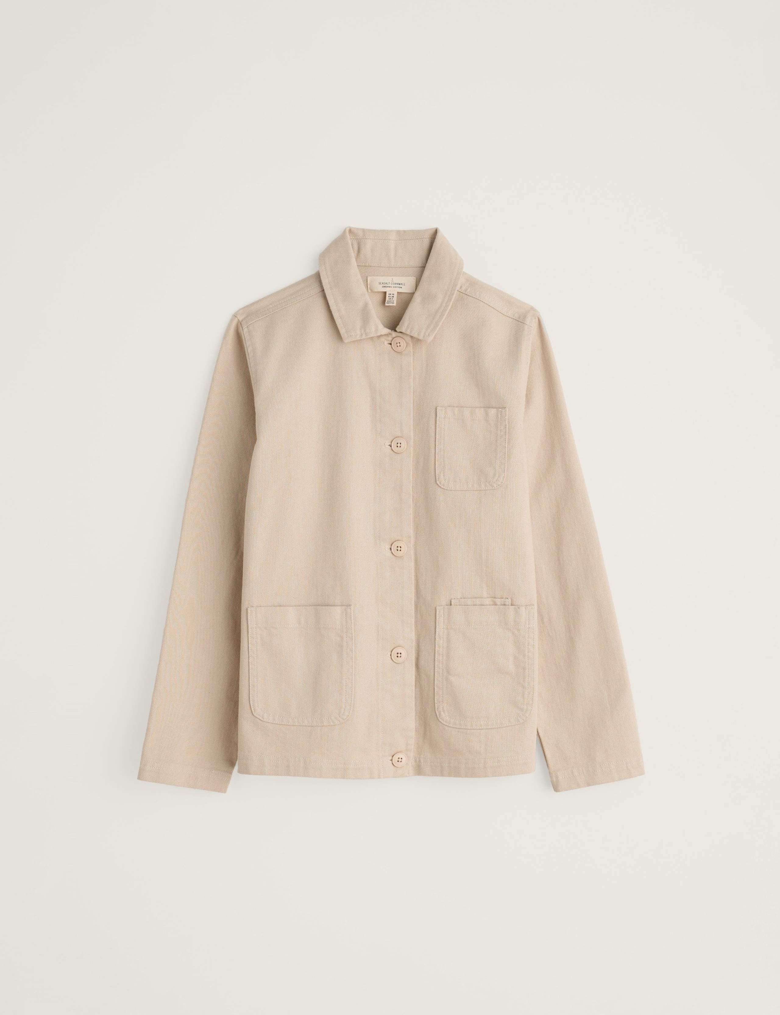 Denim Collared Jacket 2 of 5