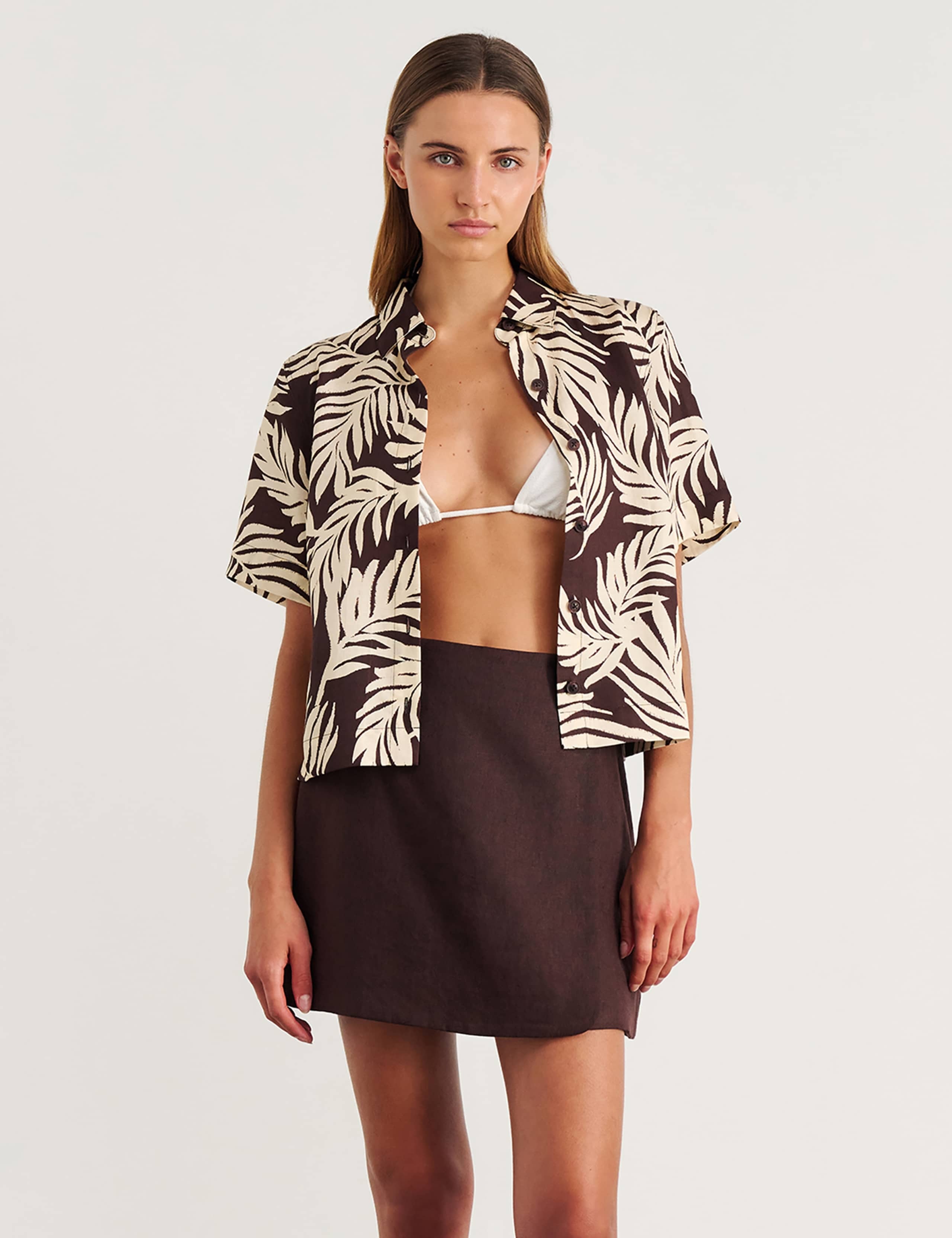 Lyocell Rich Printed Collared Shirt 3 of 8