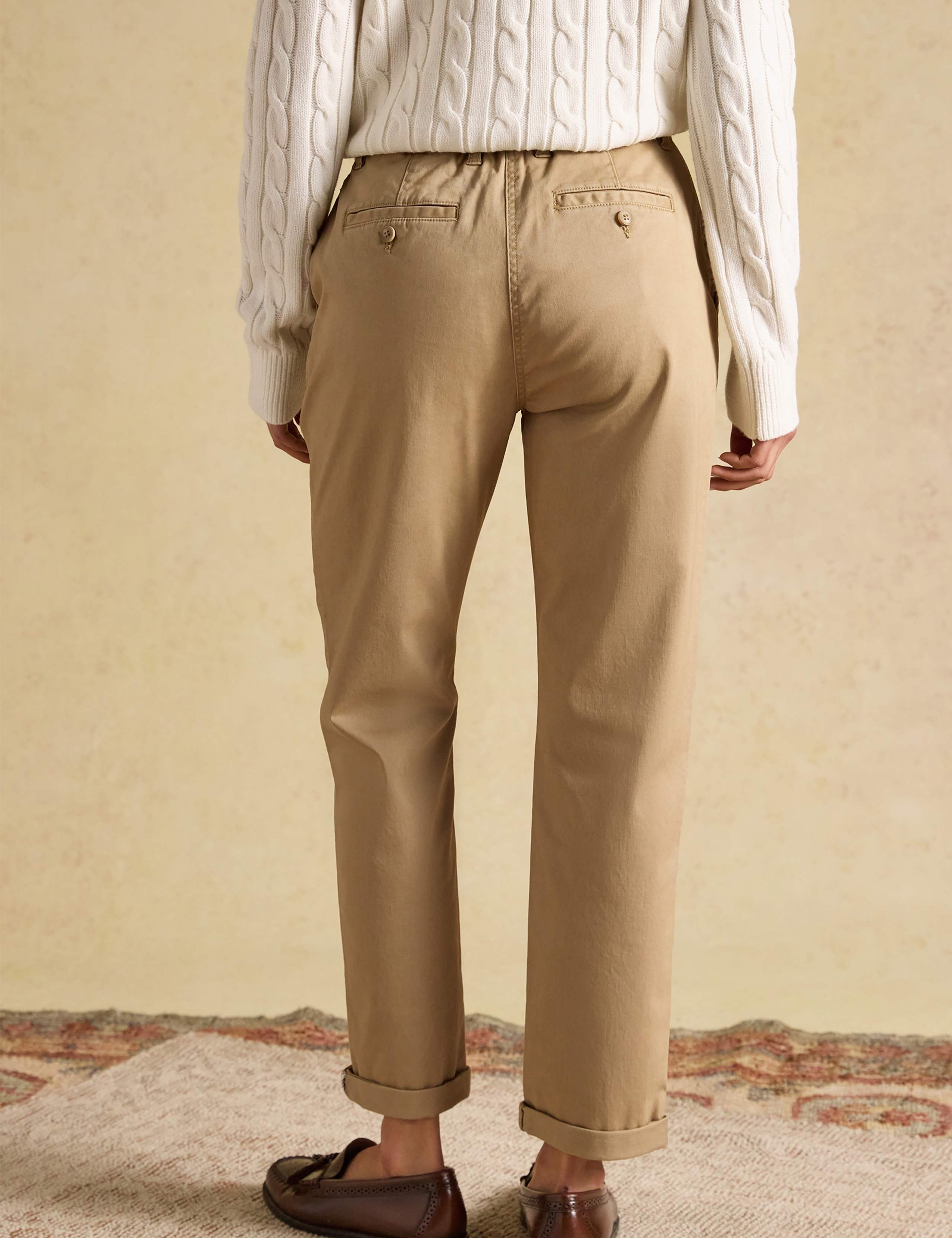 Cotton Rich Slim Fit Chino Trousers 7 of 8