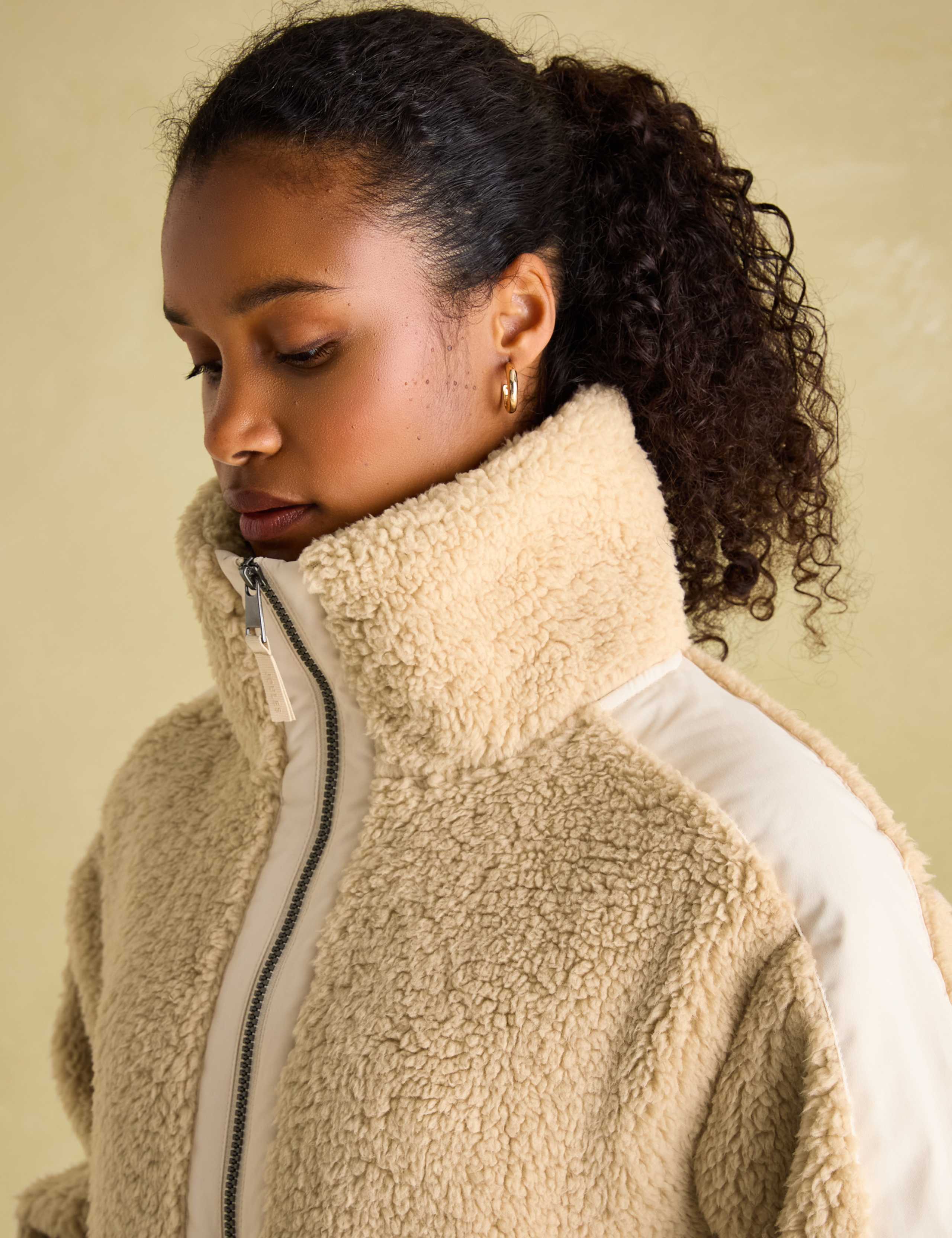 Borg High Neck Jacket 3 of 5