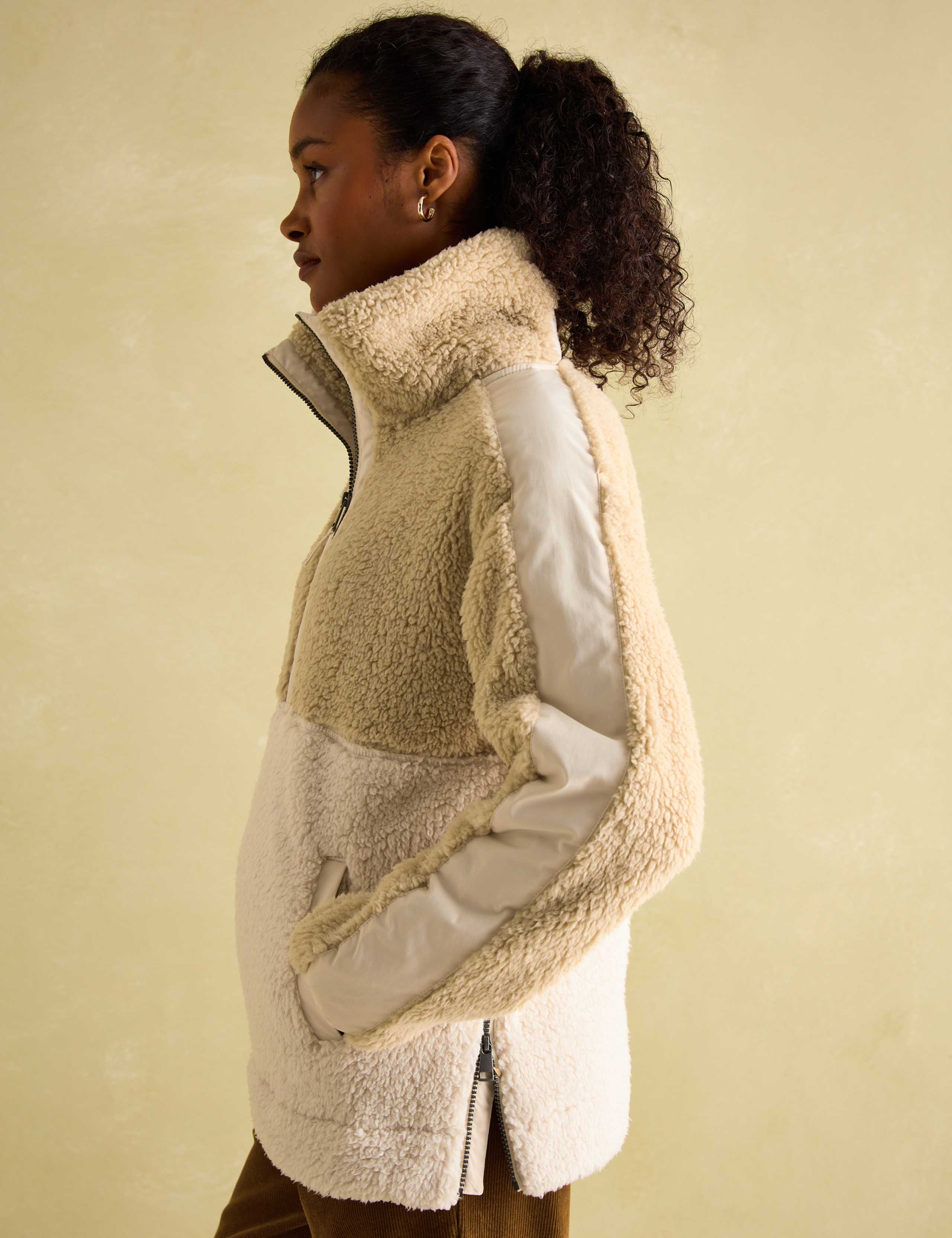 Borg High Neck Jacket 4 of 5