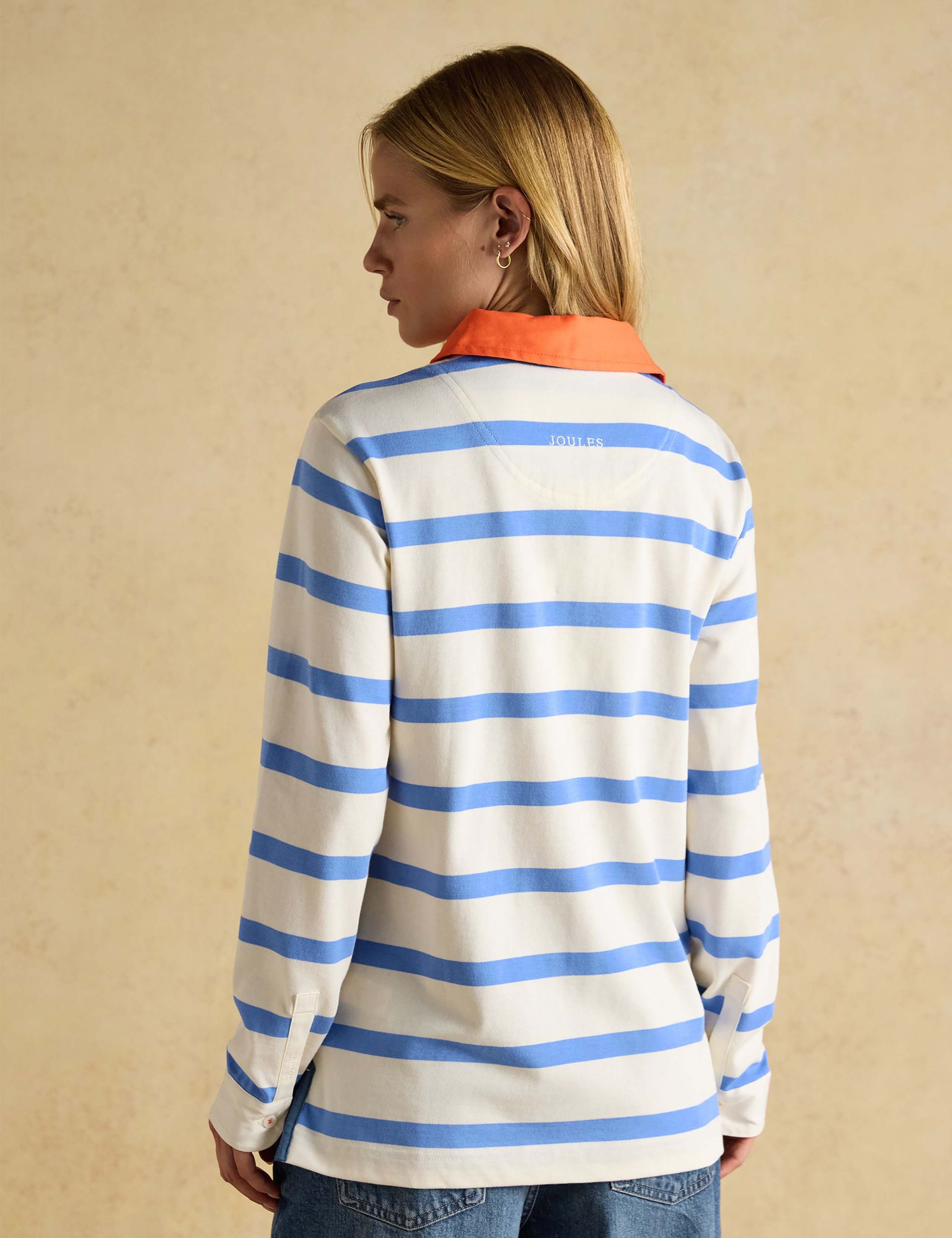 Pure Cotton Striped Fox Rugby Shirt 3 of 9