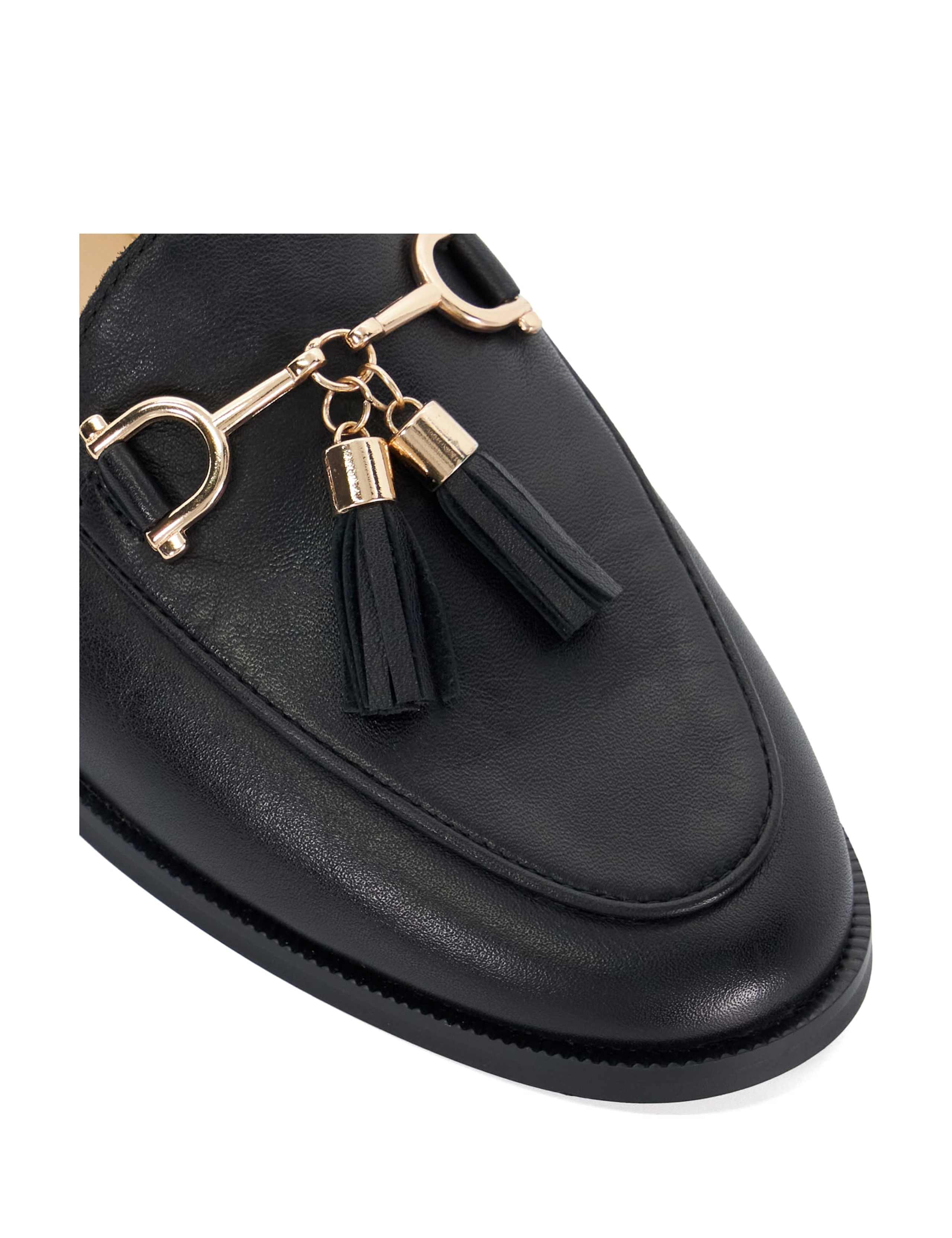 Leather Tassel Flat Loafers 5 of 5