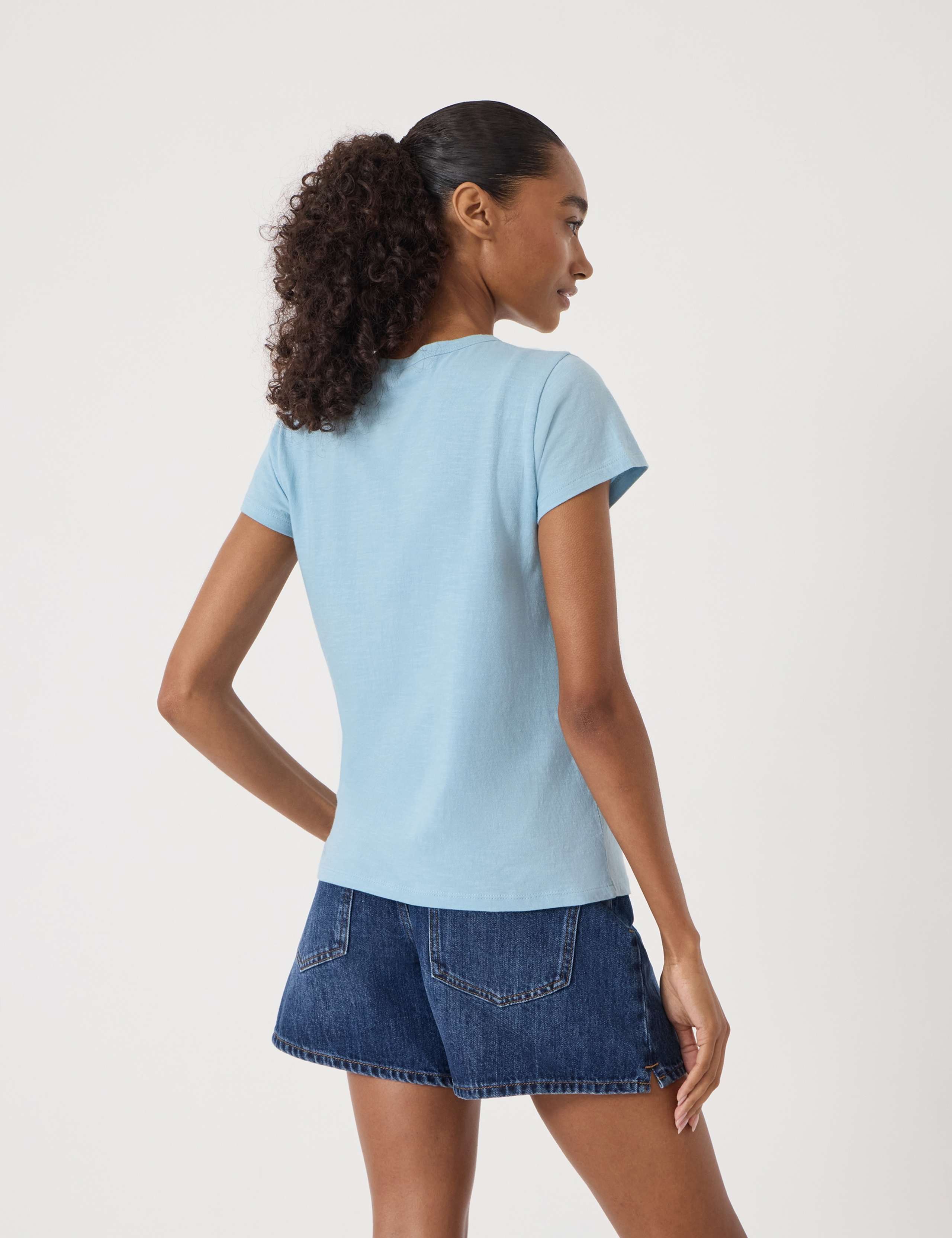 Pure Cotton Striped Top 3 of 5