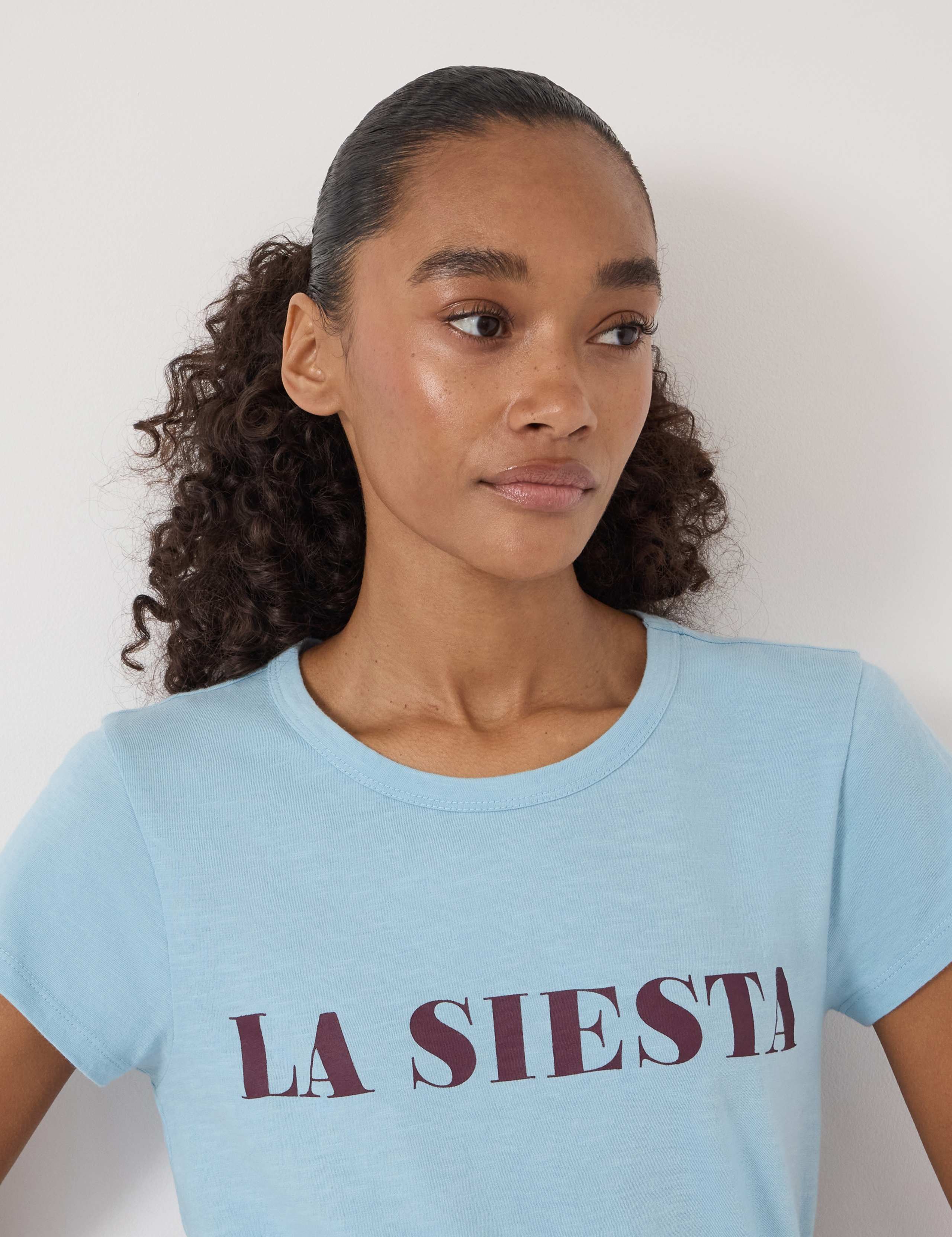 Pure Cotton Striped Top 4 of 5