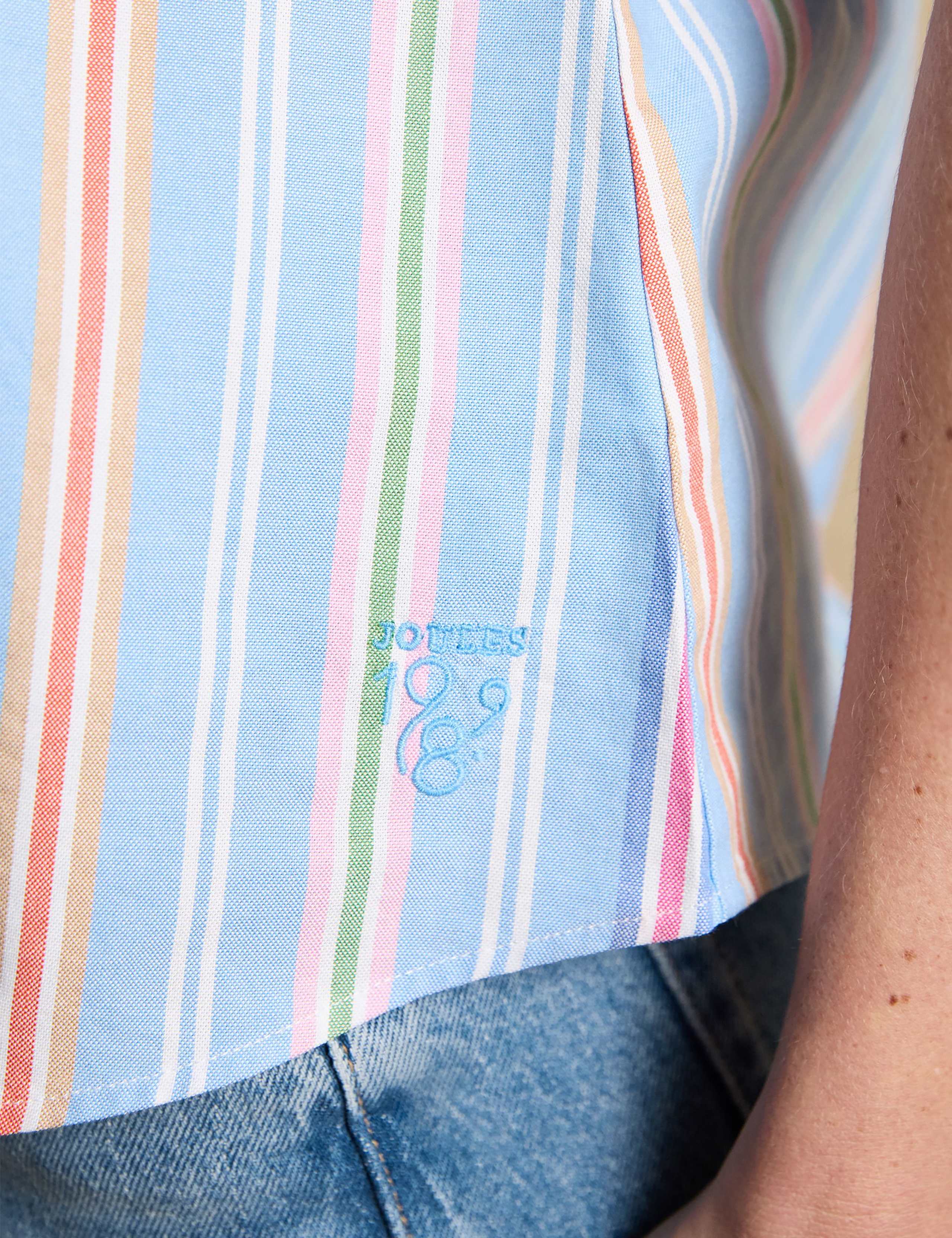 Pure Cotton Striped Relaxed Shirt 7 of 10