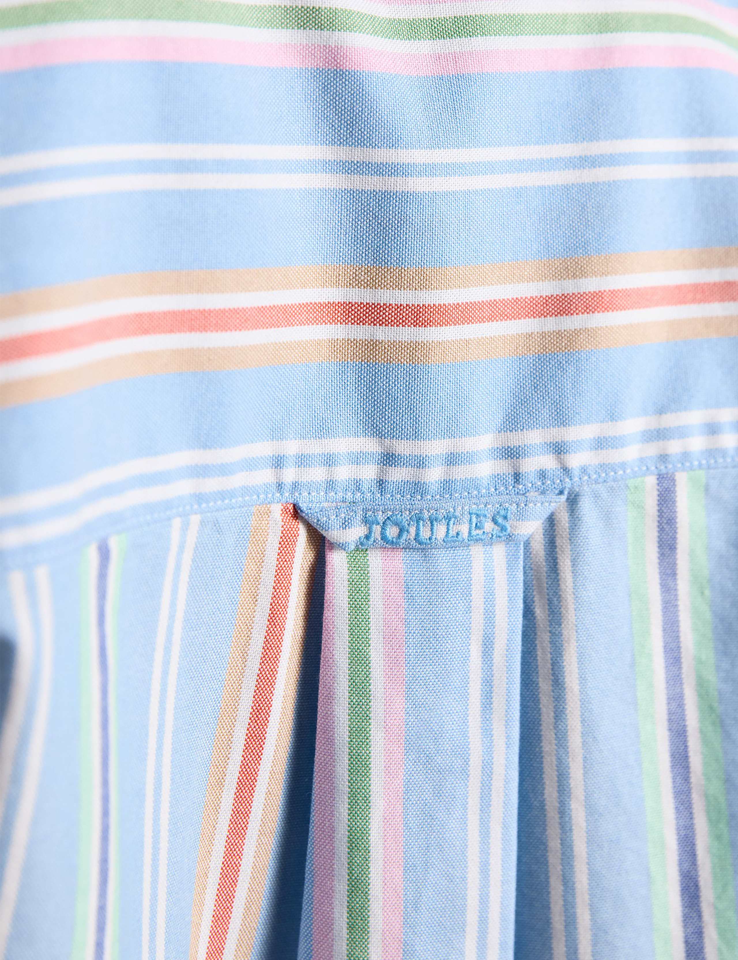 Pure Cotton Striped Relaxed Shirt 9 of 10