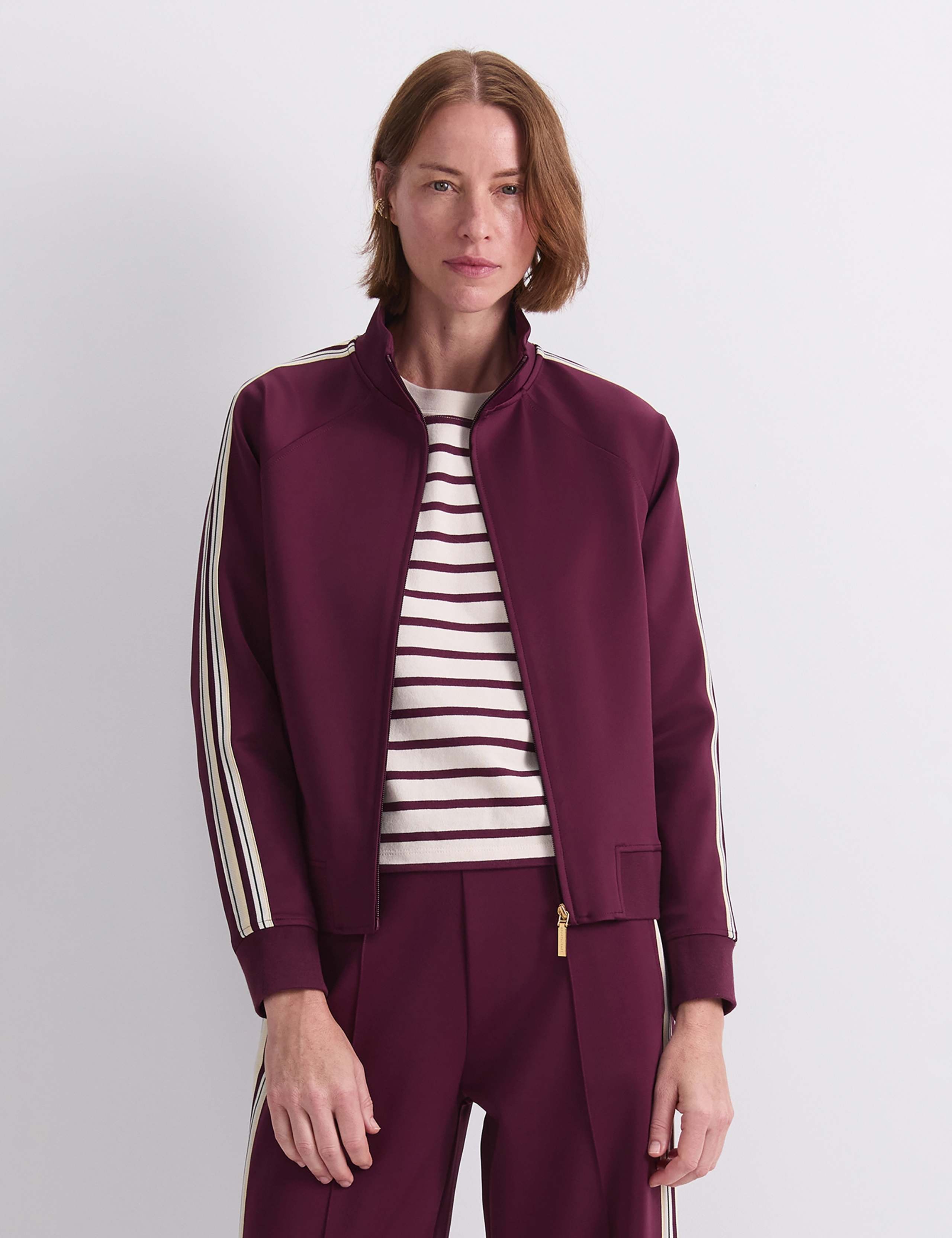Funnel Neck Lightweight Jacket 1 of 7