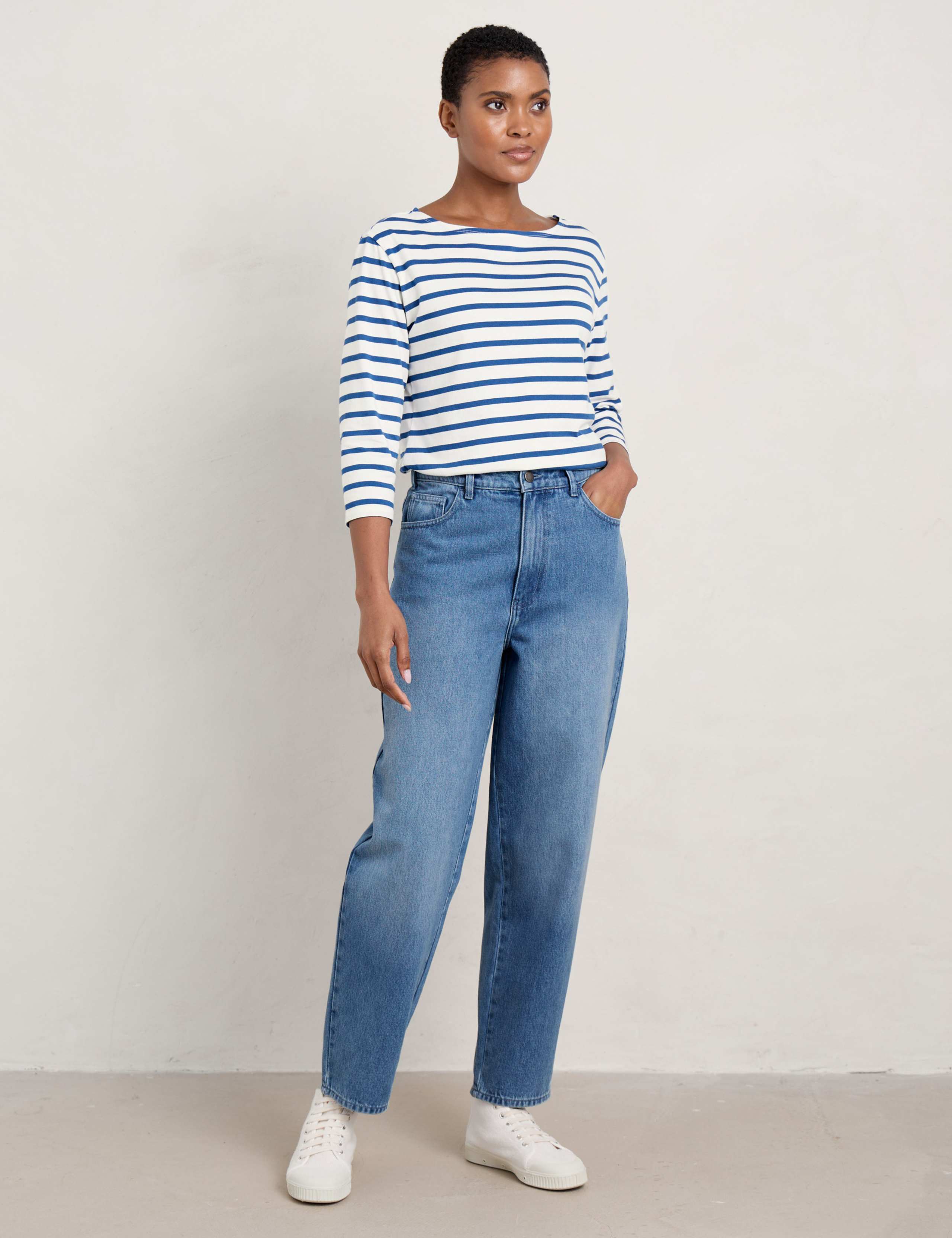 Barrel Ankle Grazer Jeans 1 of 7