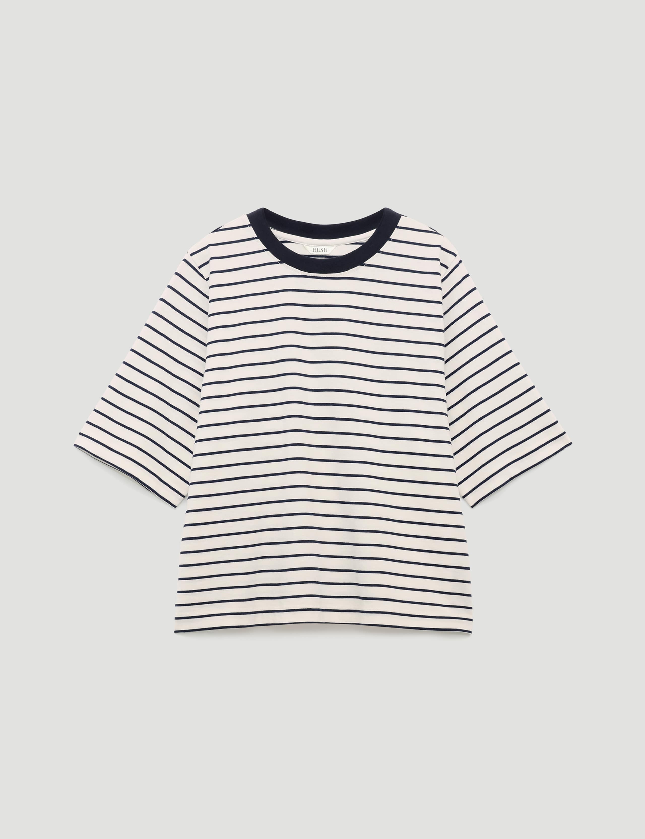 Pure Cotton Striped T-Shirt 2 of 5